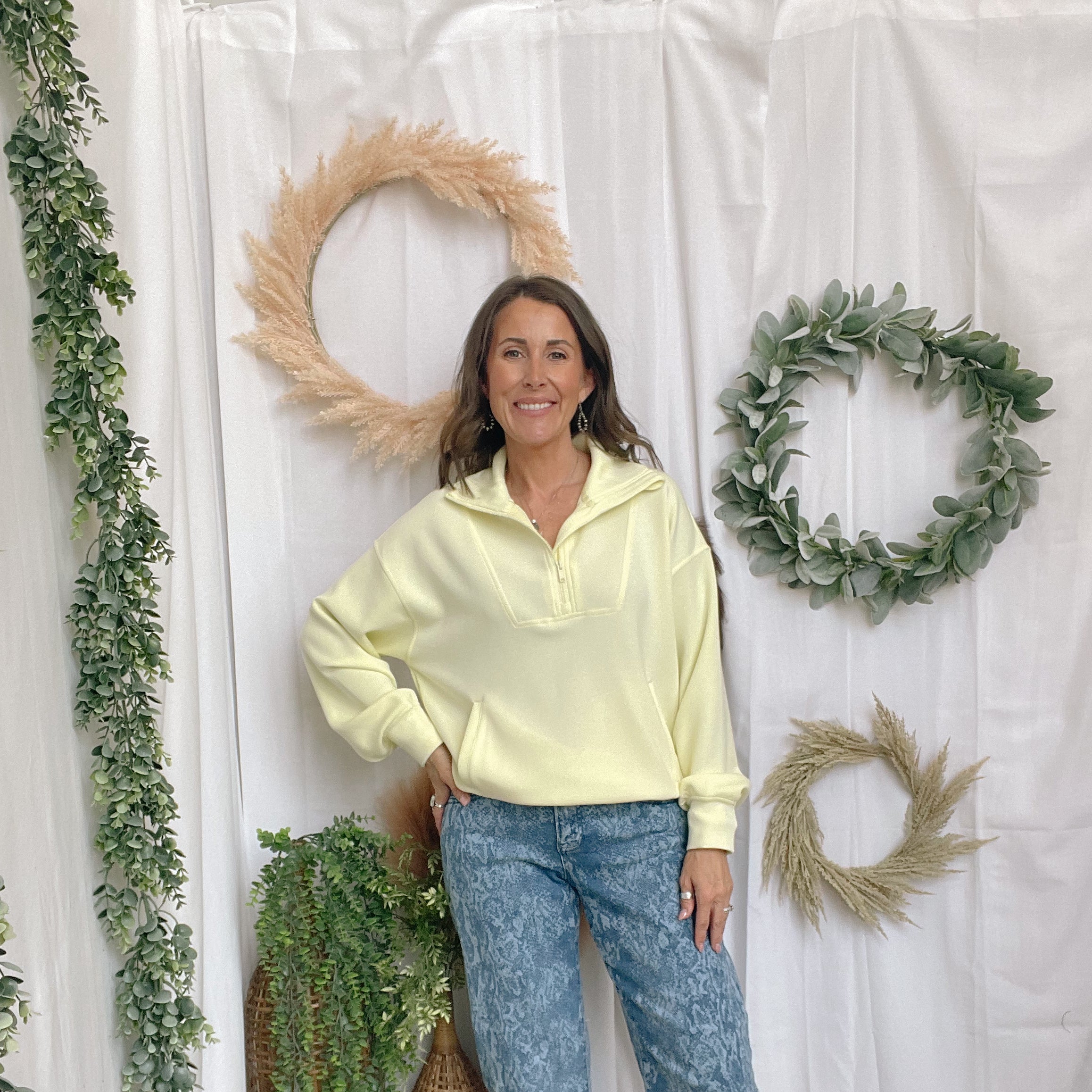 Risen Slouchy Barrel Python Jeans-Jeans-risen-The Silo Boutique, Women's Fashion Boutique Located in Warren and Grand Forks North Dakota