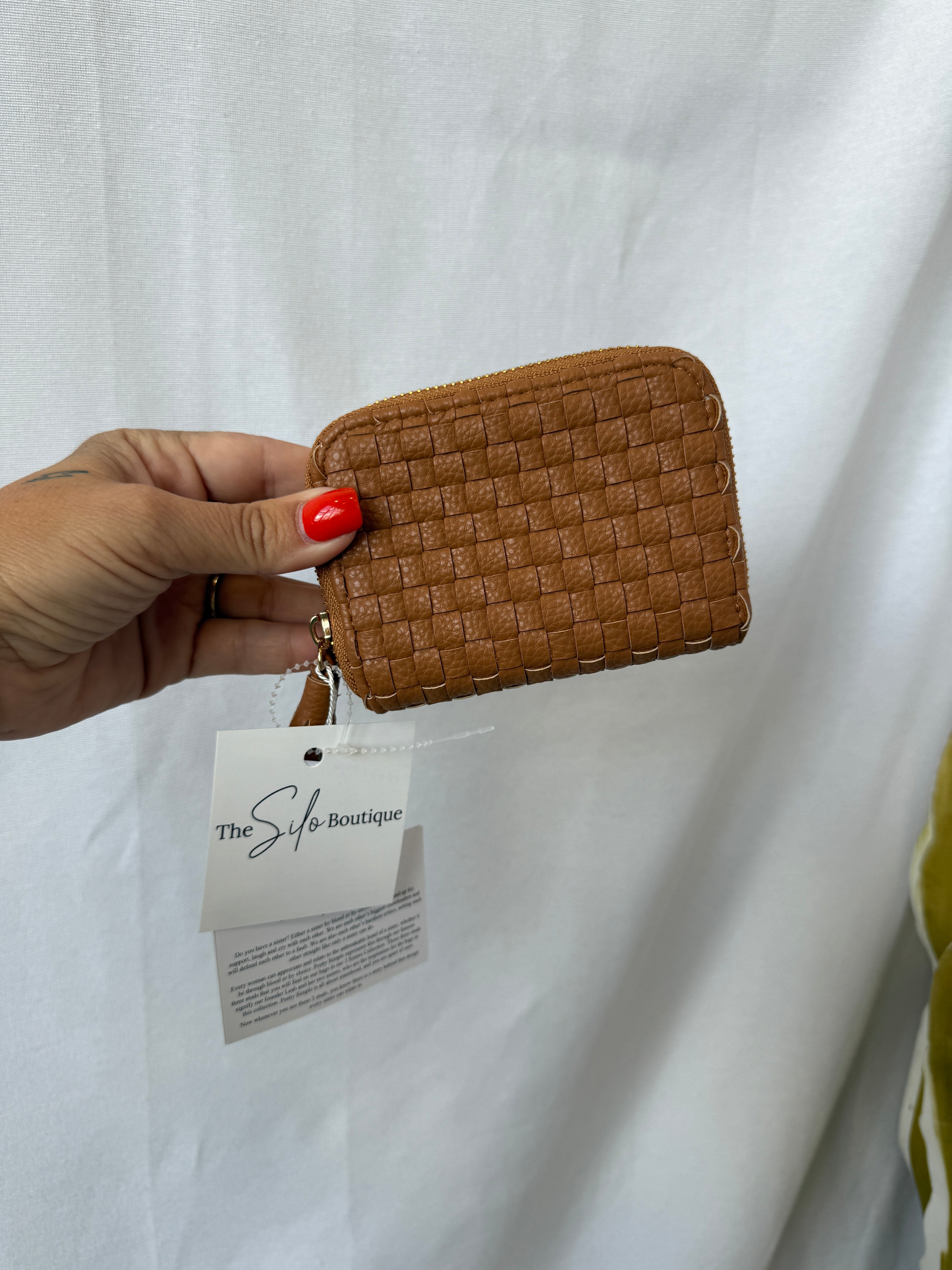 Pretty Simple Wynona Woven Wallet-Wallets-pretty simple-The Silo Boutique, Women's Fashion Boutique Located in Warren and Grand Forks North Dakota