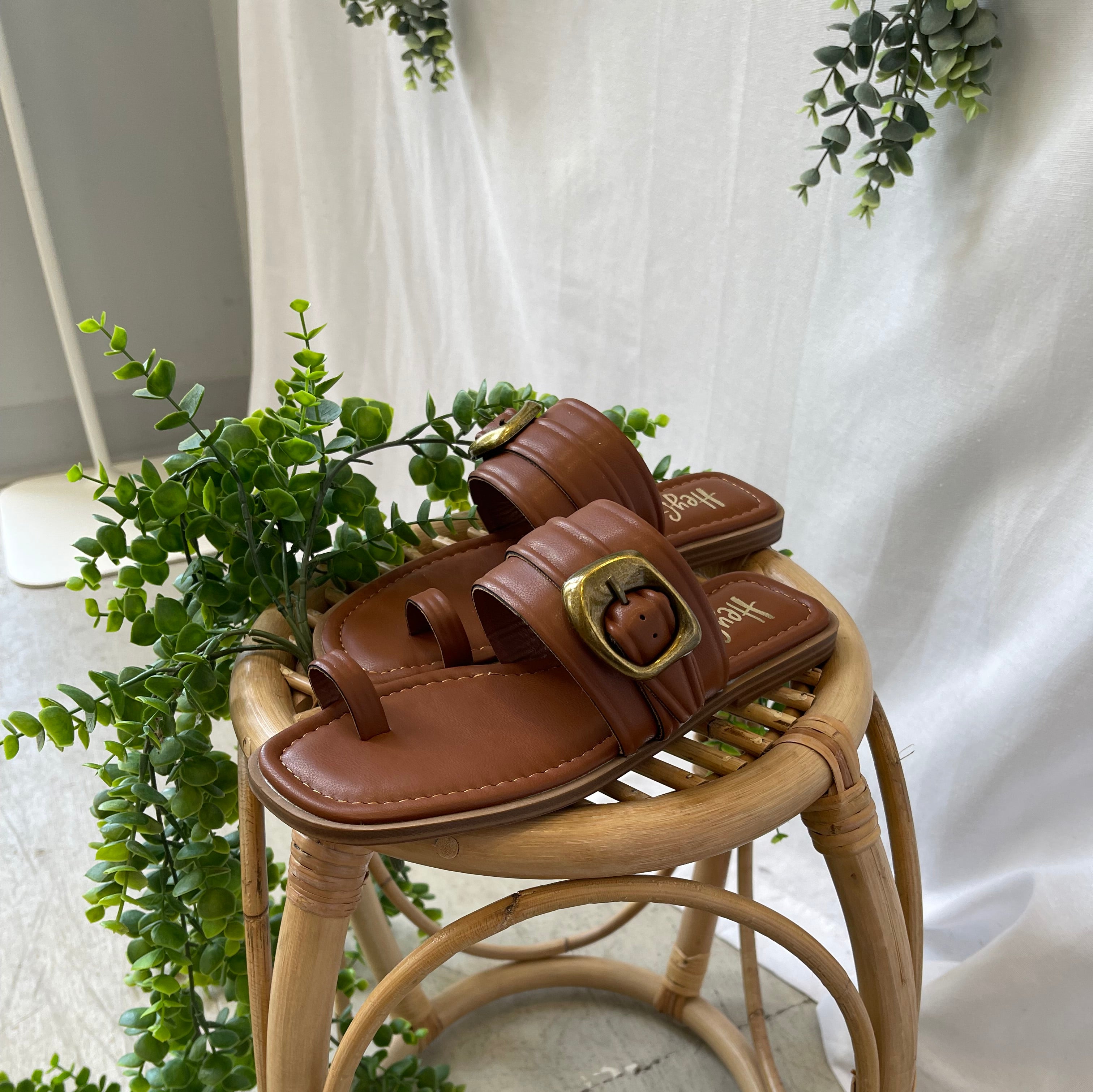 Corky's Yummy Sandal-Cognac-Sandals-corkys-The Silo Boutique, Women's Fashion Boutique Located in Warren and Grand Forks North Dakota
