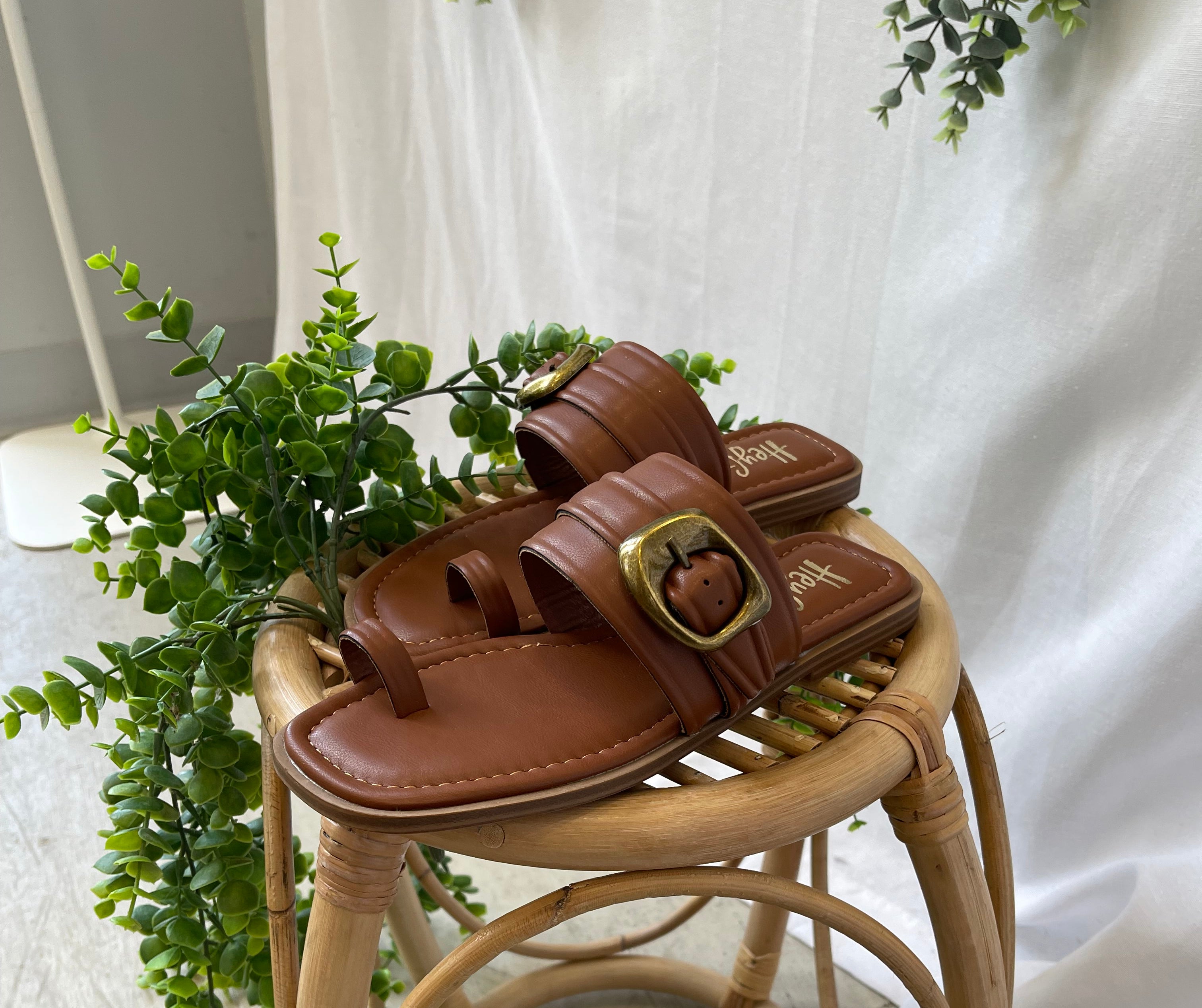 Corky's Yummy Sandal-Cognac-Sandals-corkys-The Silo Boutique, Women's Fashion Boutique Located in Warren and Grand Forks North Dakota
