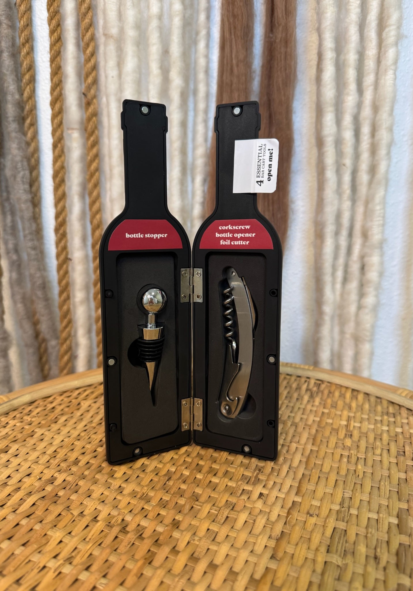 Bottle Service Wine Accessory-wine opener-dm-The Silo Boutique, Women's Fashion Boutique Located in Warren and Grand Forks North Dakota