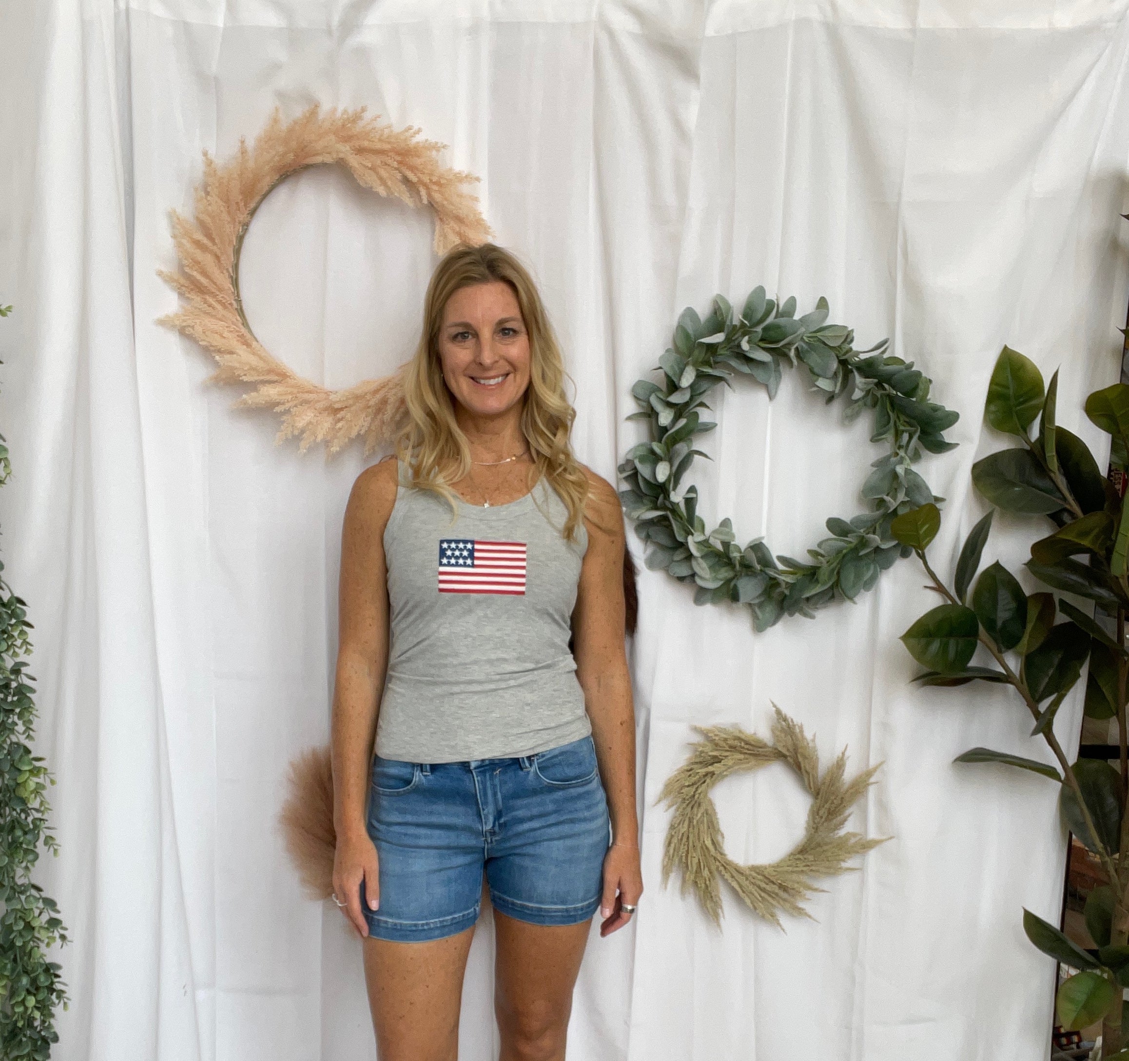 Risen Kylie Cuffed Hem Shorts-Shorts-risen-The Silo Boutique, Women's Fashion Boutique Located in Warren and Grand Forks North Dakota