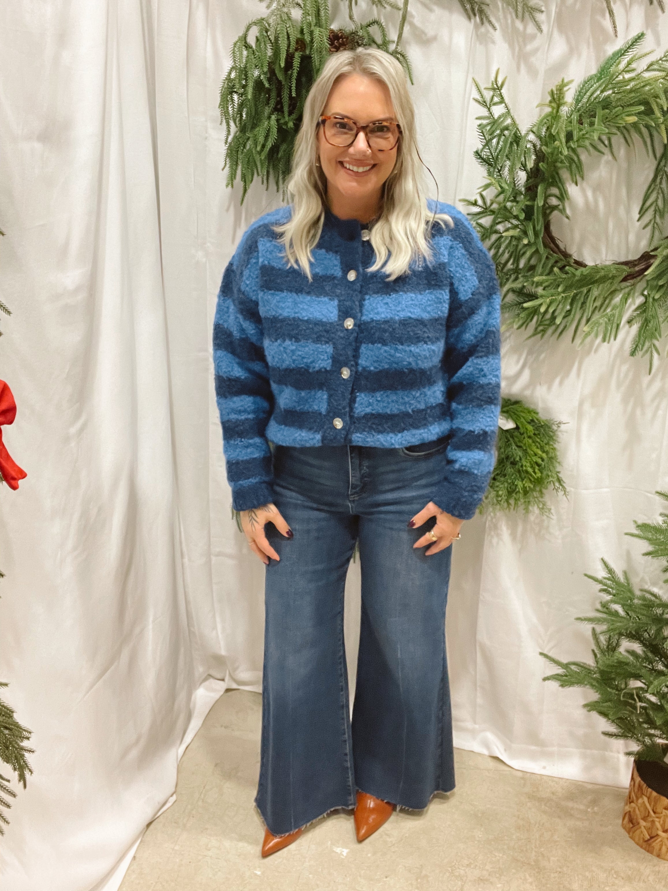 Risen Wide Leg Palazzo Jeans-Final Sale-Jeans-risen-The Silo Boutique, Women's Fashion Boutique Located in Warren and Grand Forks North Dakota