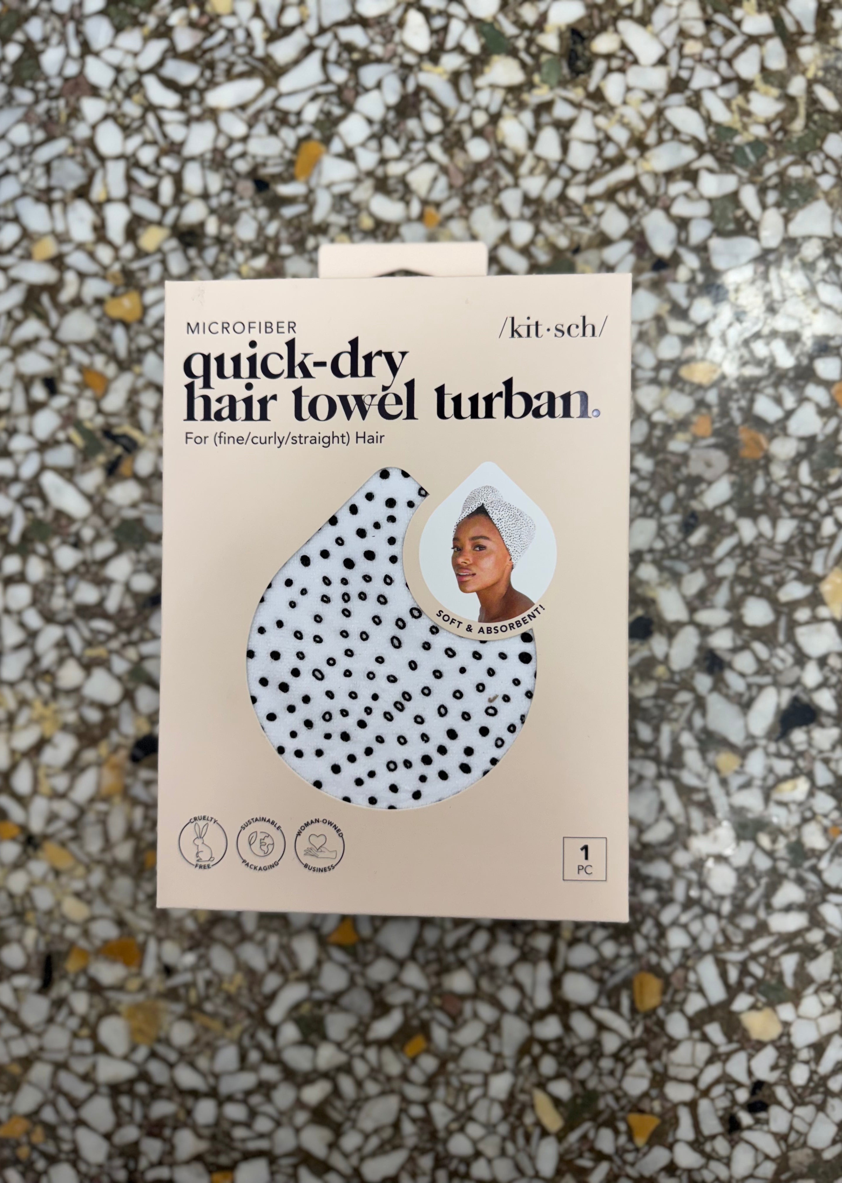 Quick-Dry Hair Towel Wrap-Hair Accessories-kitsch-The Silo Boutique, Women's Fashion Boutique Located in Warren and Grand Forks North Dakota