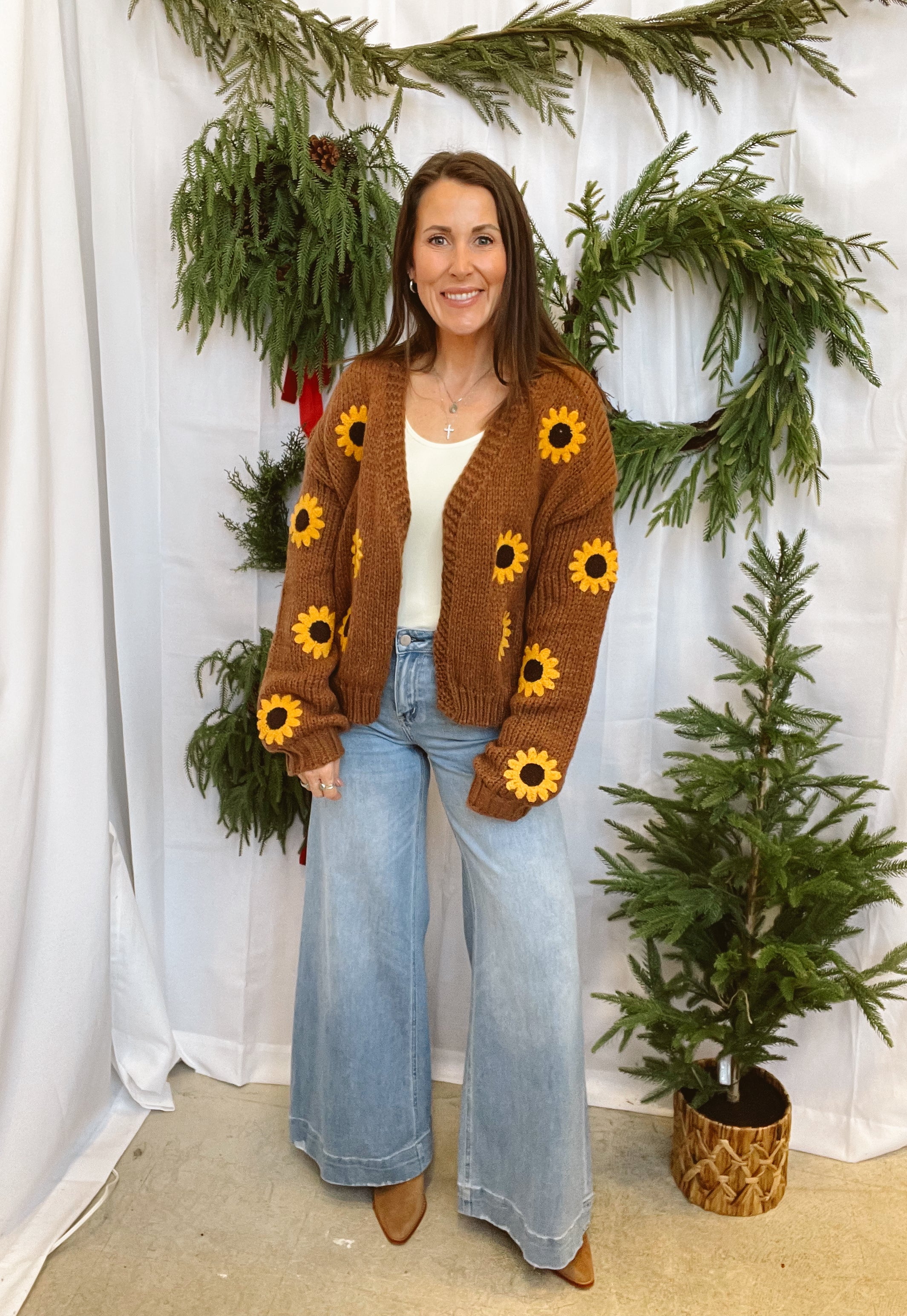 Daisy Cardigan-Cardigans-jade by jane-The Silo Boutique, Women's Fashion Boutique Located in Warren and Grand Forks North Dakota
