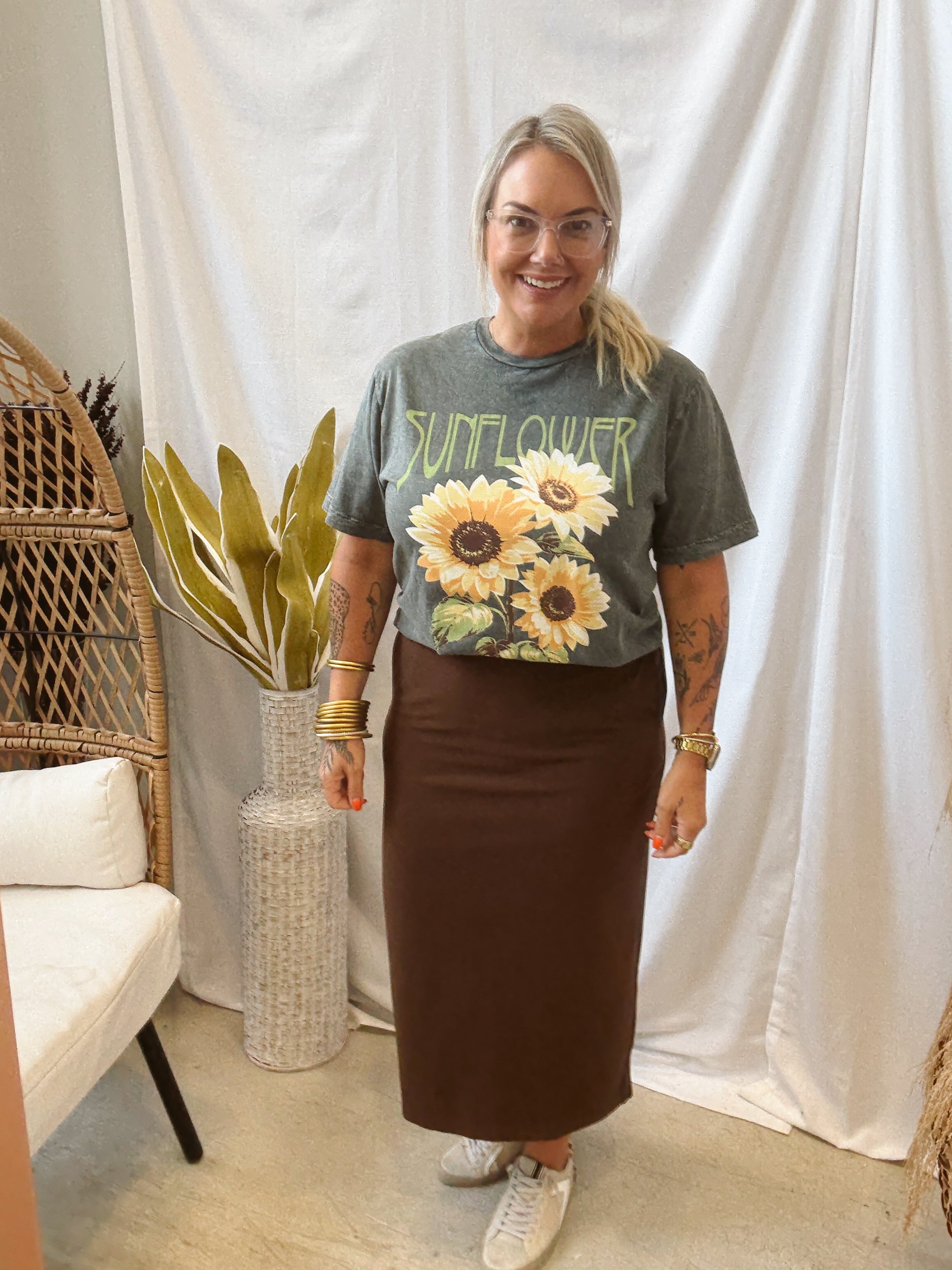 You Are My Sunshine Graphic Tee-Graphic Tees-lotus-The Silo Boutique, Women's Fashion Boutique Located in Warren and Grand Forks North Dakota