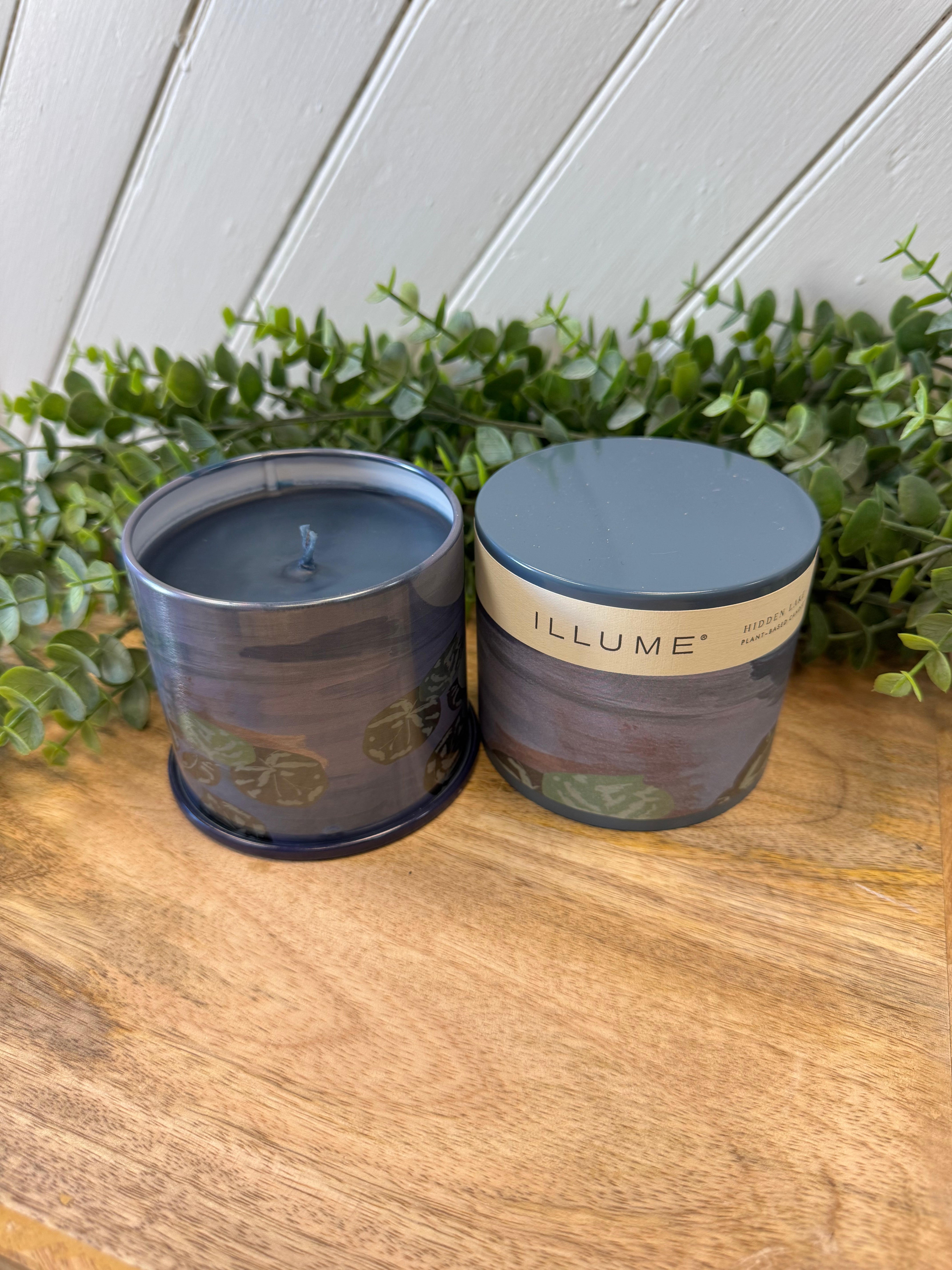 Illume Hidden Lake Vanity Tin Candle-Candles-Illume-The Silo Boutique, Women's Fashion Boutique Located in Warren and Grand Forks North Dakota