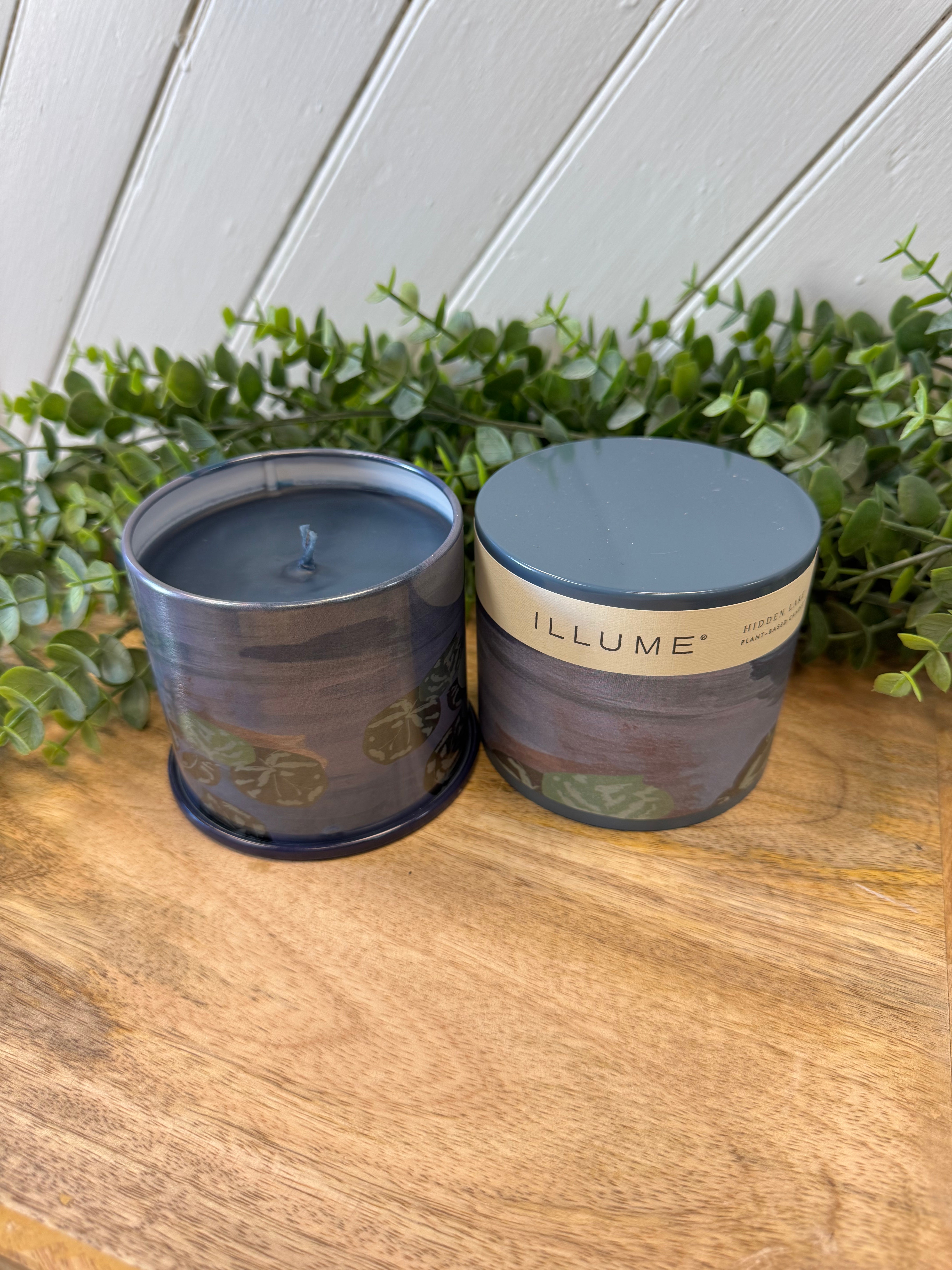 Illume Hidden Lake Vanity Tin Candle-Candles-Illume-The Silo Boutique, Women's Fashion Boutique Located in Warren and Grand Forks North Dakota