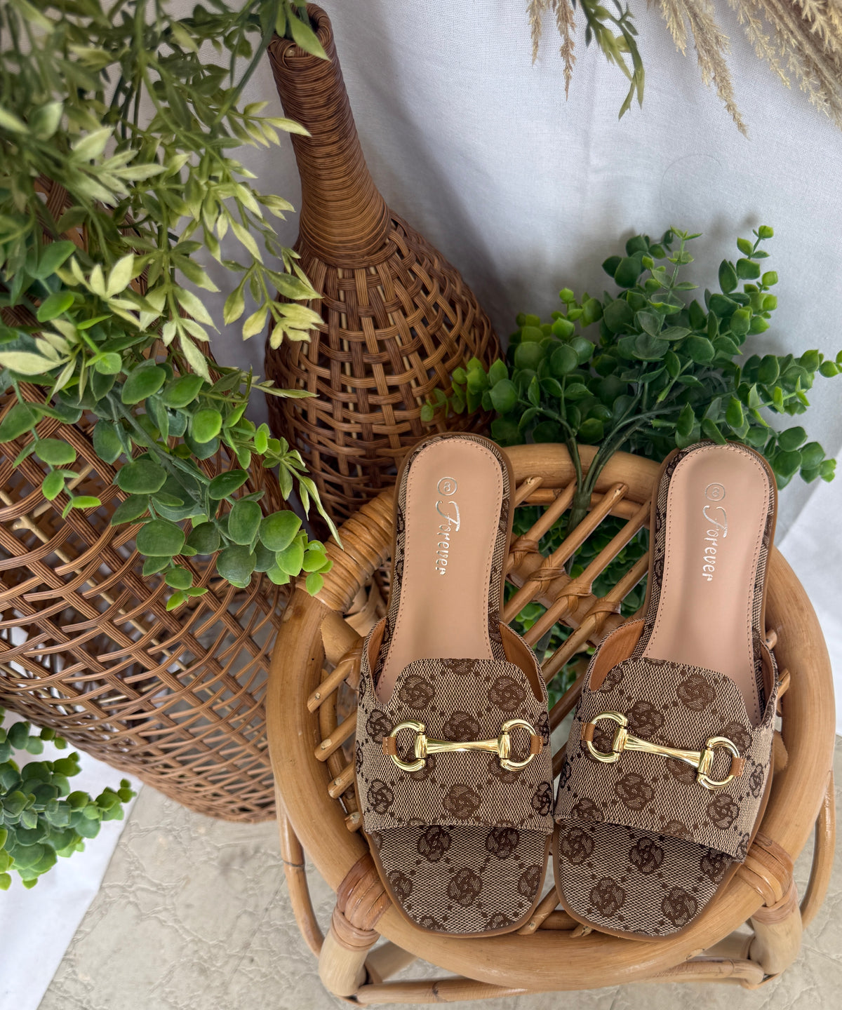 Forever Deal Printed Sandal-Sandals-soda-The Silo Boutique, Women's Fashion Boutique Located in Warren and Grand Forks North Dakota
