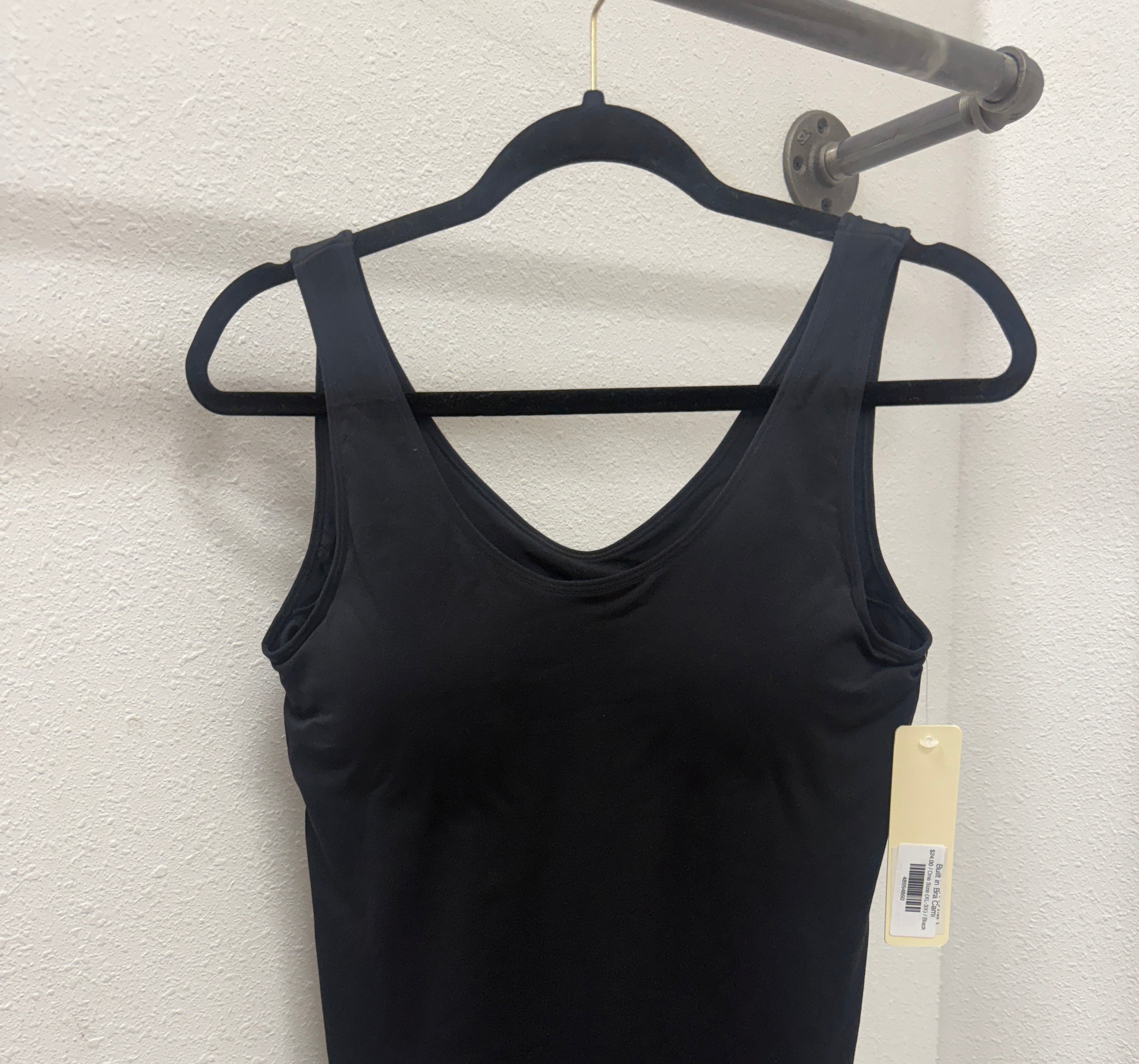 Built in Bra Cami-Camis-yelete-The Silo Boutique, Women's Fashion Boutique Located in Warren and Grand Forks North Dakota