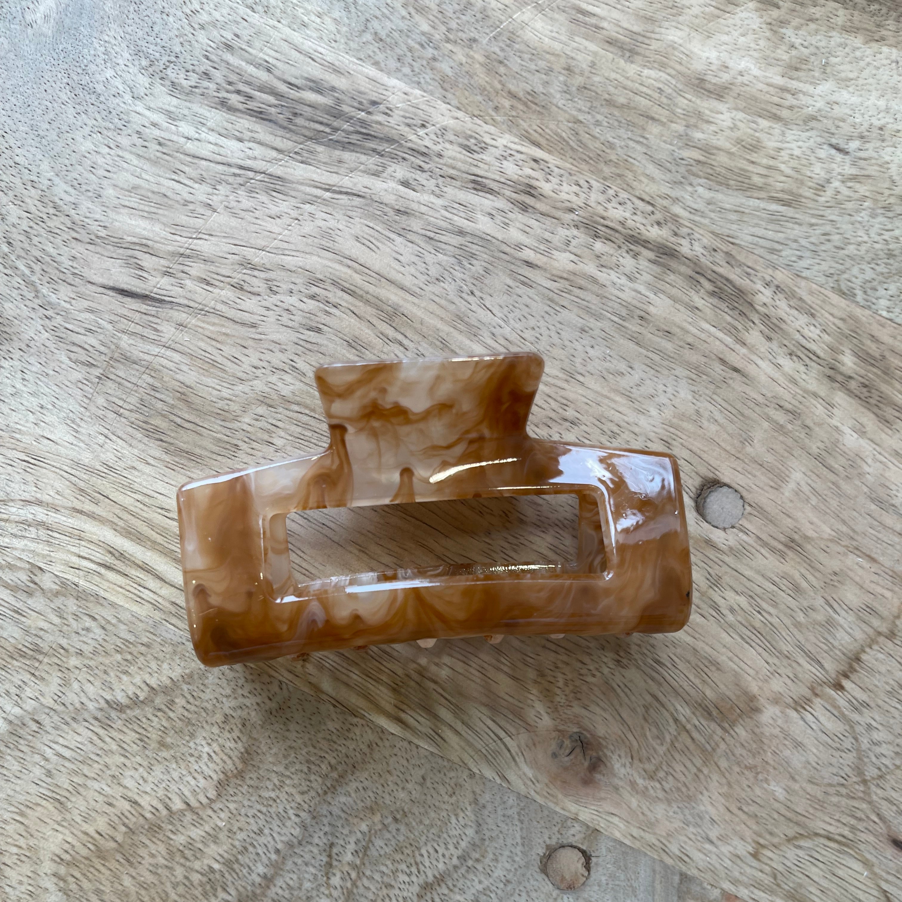 Joss Brown Swirl Claw-Hair Claw-joss-The Silo Boutique, Women's Fashion Boutique Located in Warren and Grand Forks North Dakota