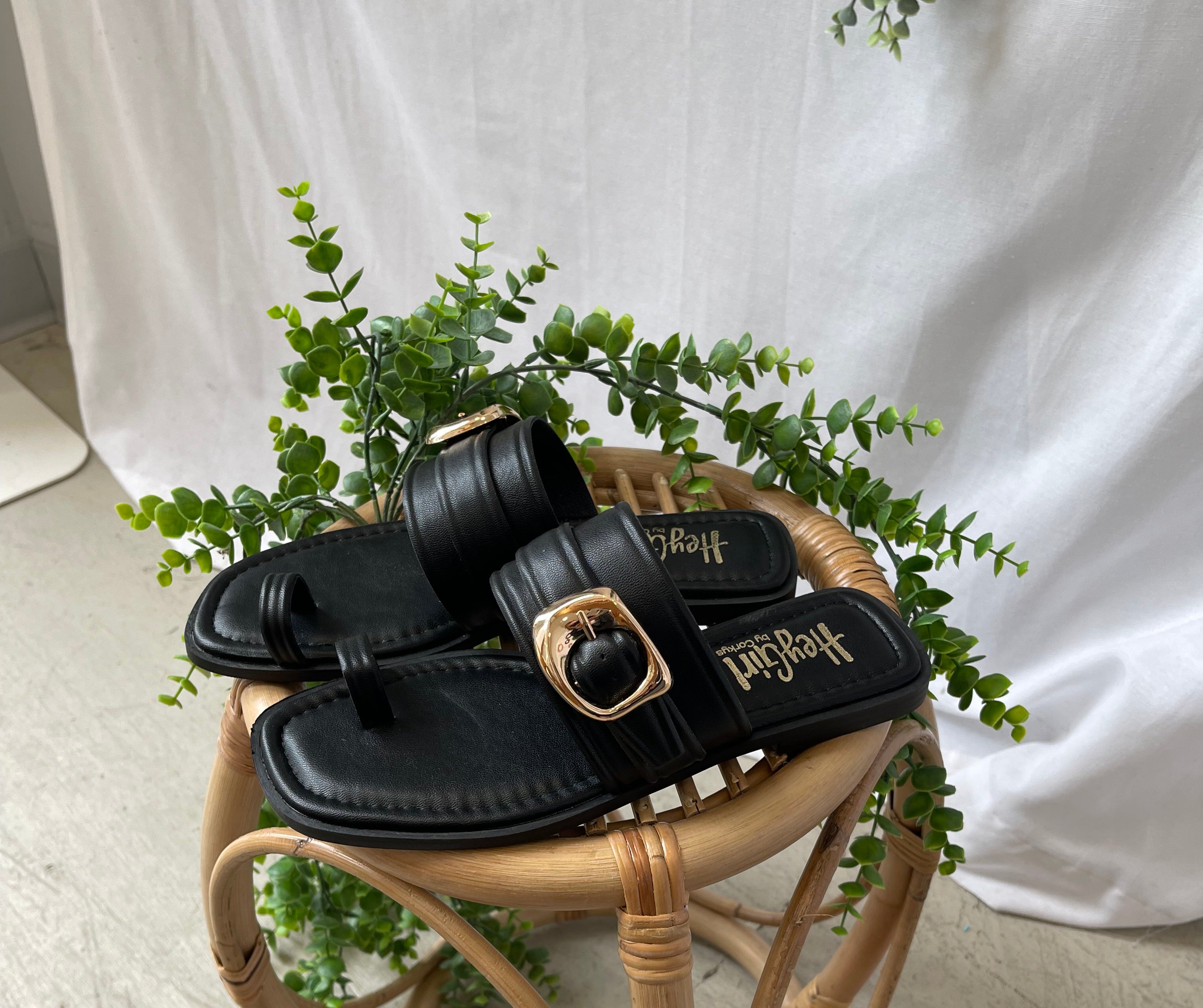 Corky's Yummy Sandal-Black-Sandals-corkys-The Silo Boutique, Women's Fashion Boutique Located in Warren and Grand Forks North Dakota