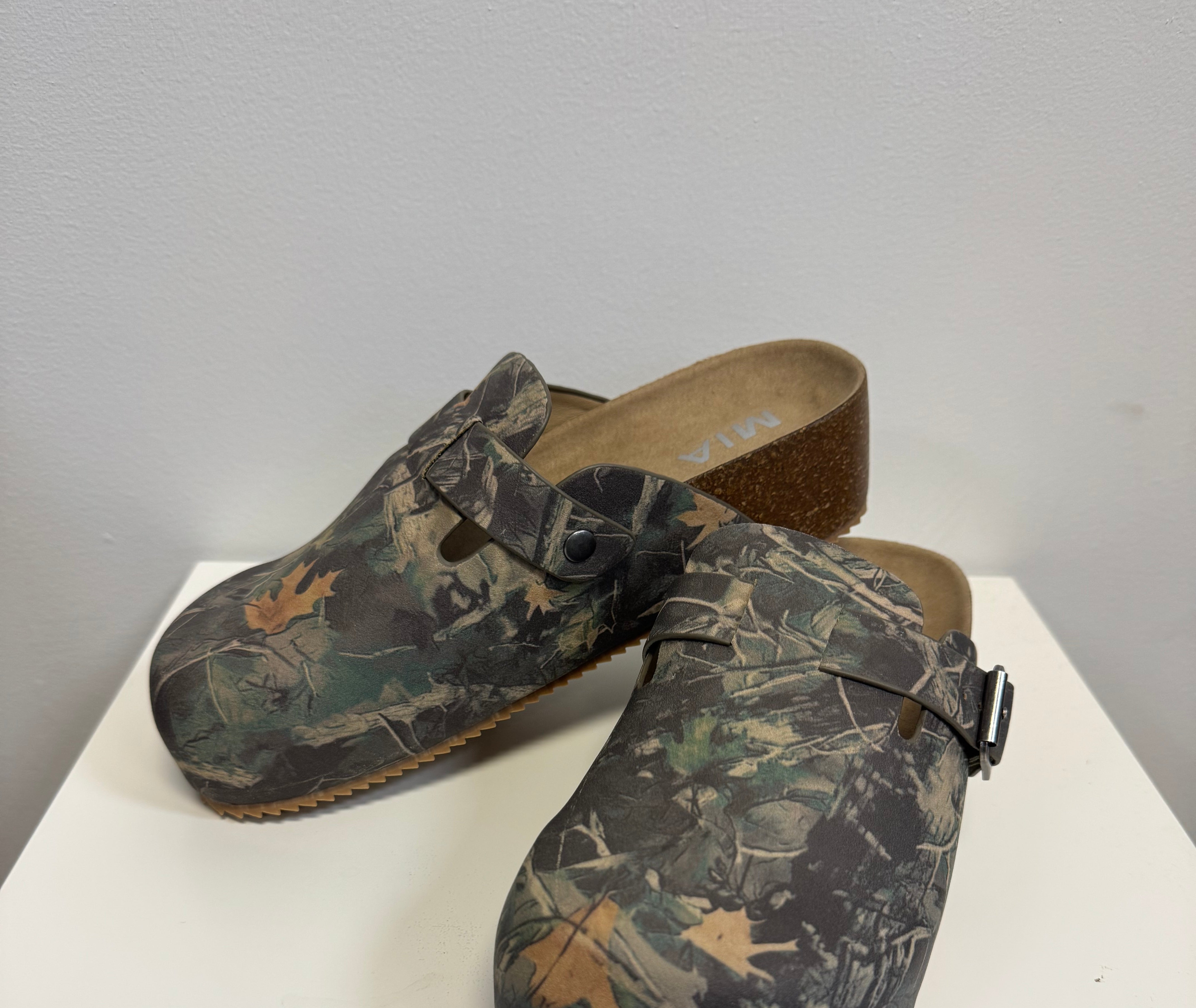MIA Qwest Camo Clog-Sneakers-MIA-The Silo Boutique, Women's Fashion Boutique Located in Warren and Grand Forks North Dakota