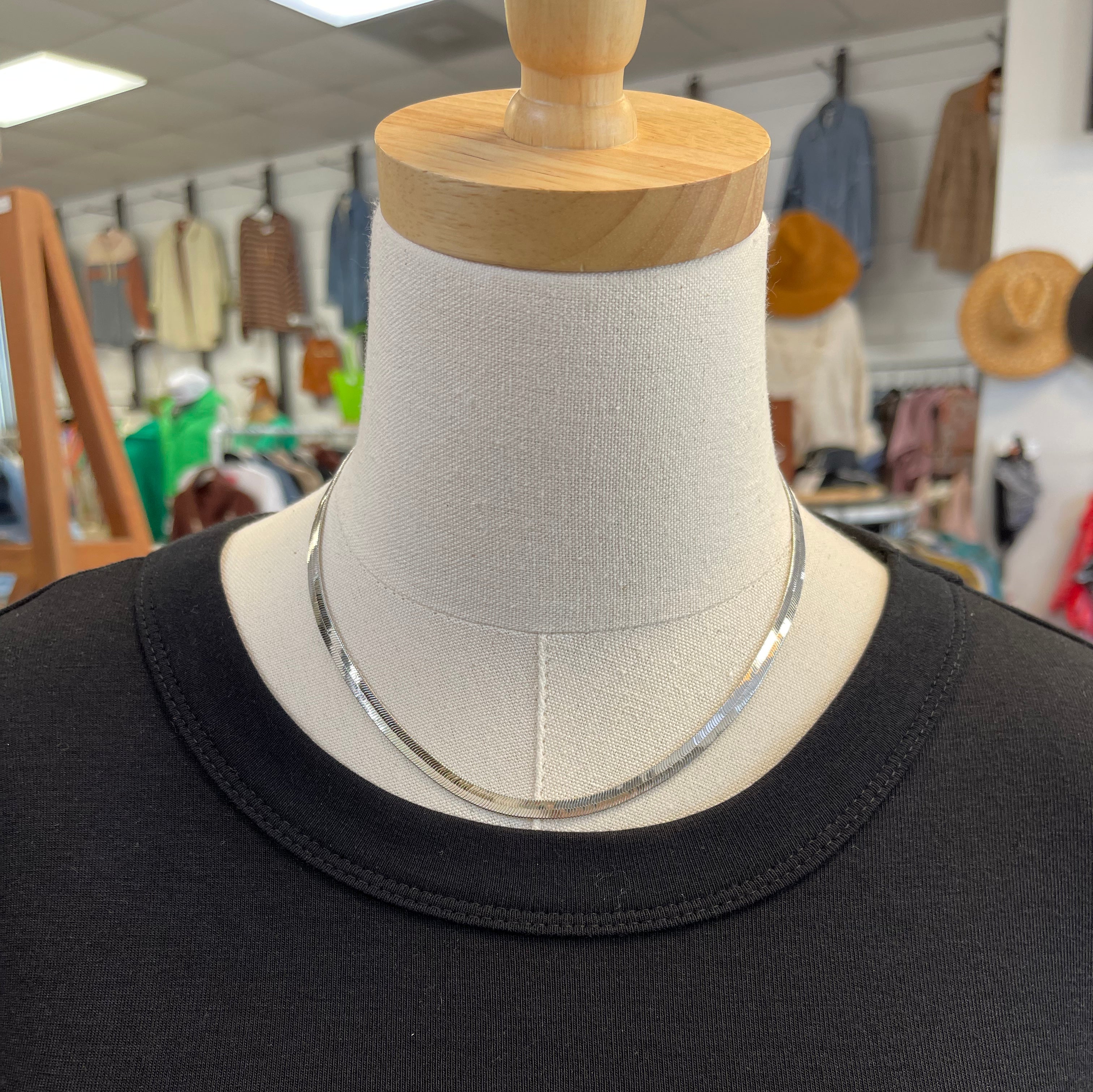 Single Bone Necklace-Necklaces-Fame-The Silo Boutique, Women's Fashion Boutique Located in Warren and Grand Forks North Dakota