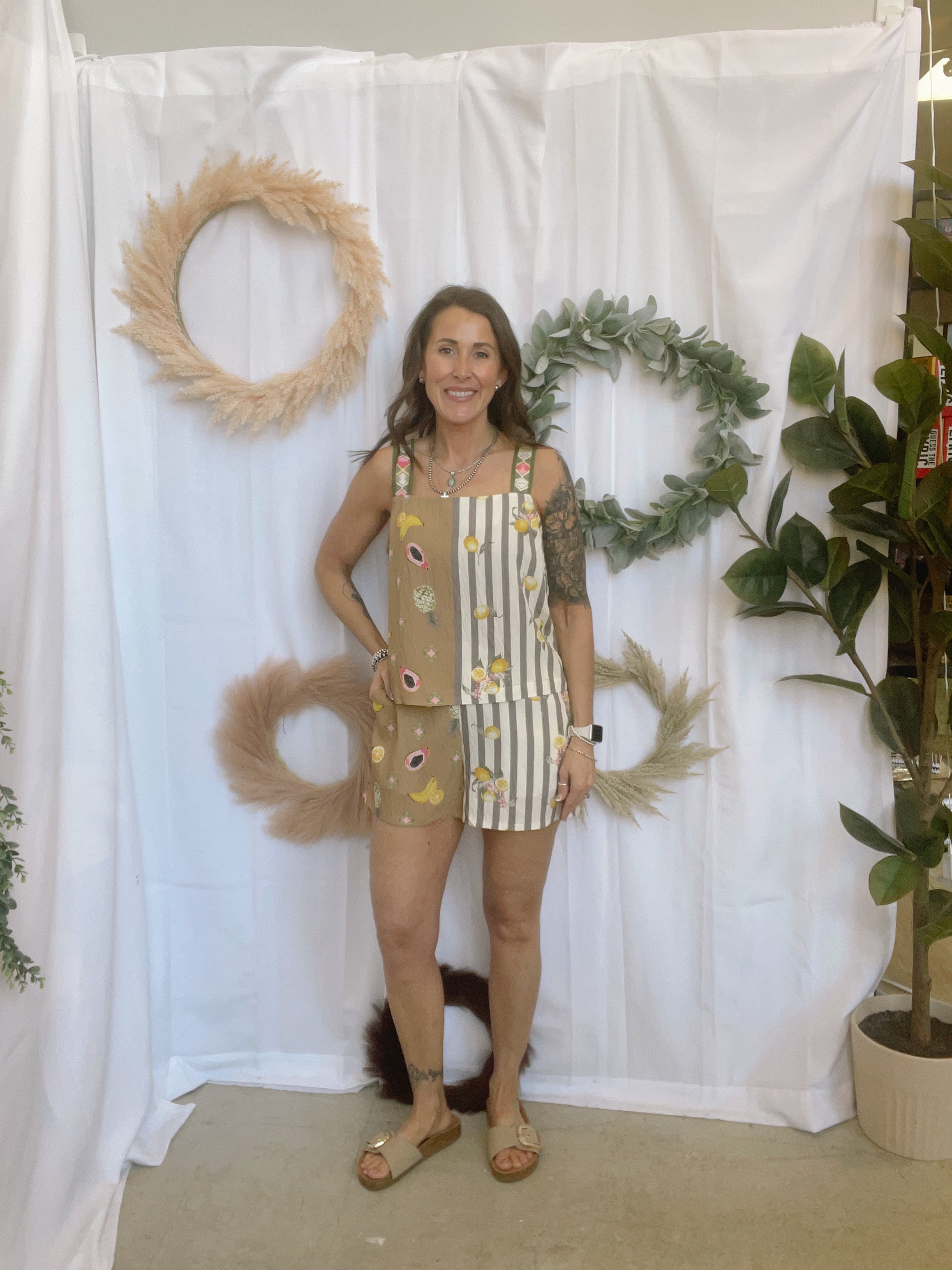 Mixed Fruit Tank Top-Tank Tops-hem and thread-The Silo Boutique, Women's Fashion Boutique Located in Warren and Grand Forks North Dakota