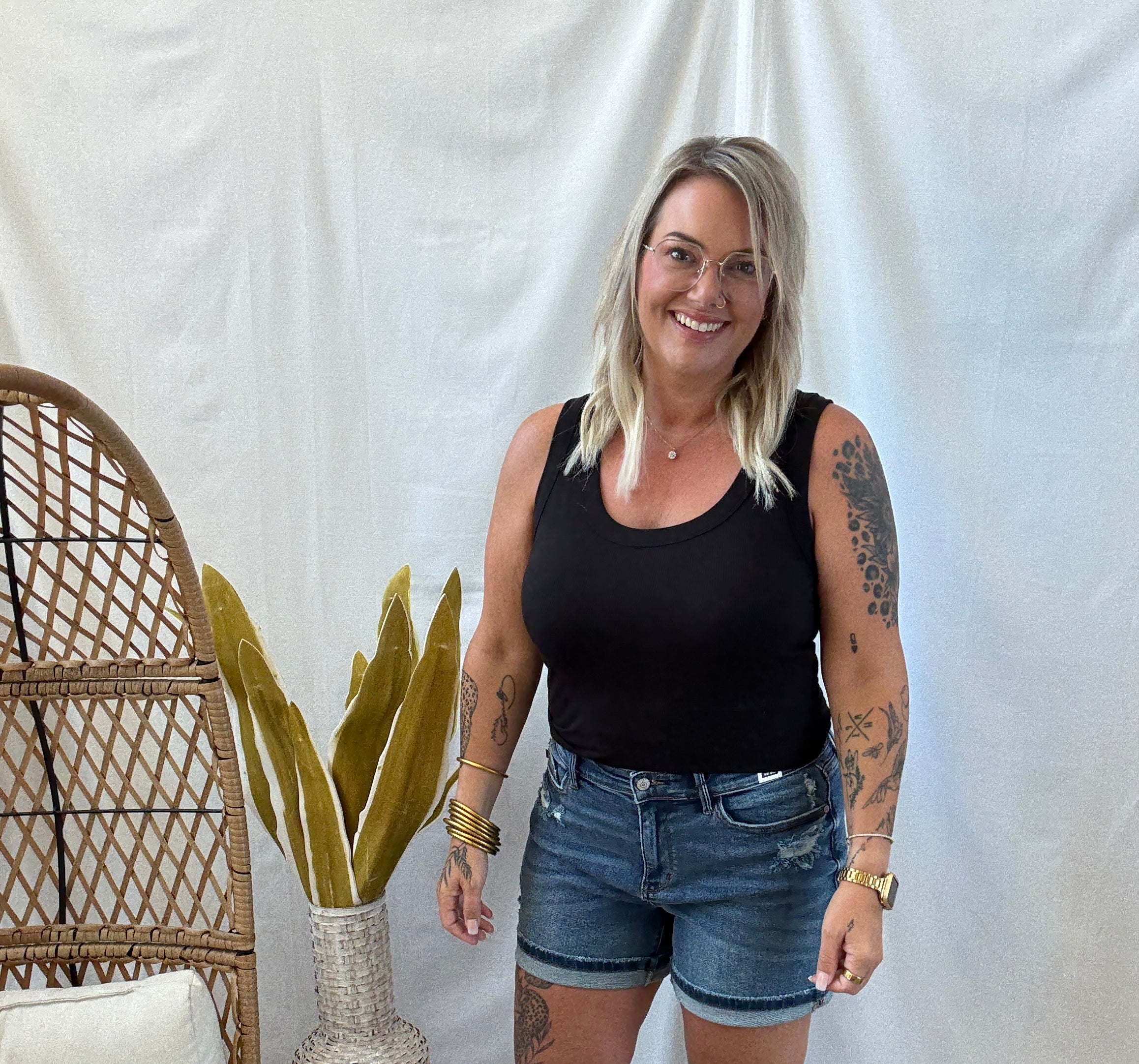 Zen Ribbed Tank Top-Tank Tops-Zenana-The Silo Boutique, Women's Fashion Boutique Located in Warren and Grand Forks North Dakota