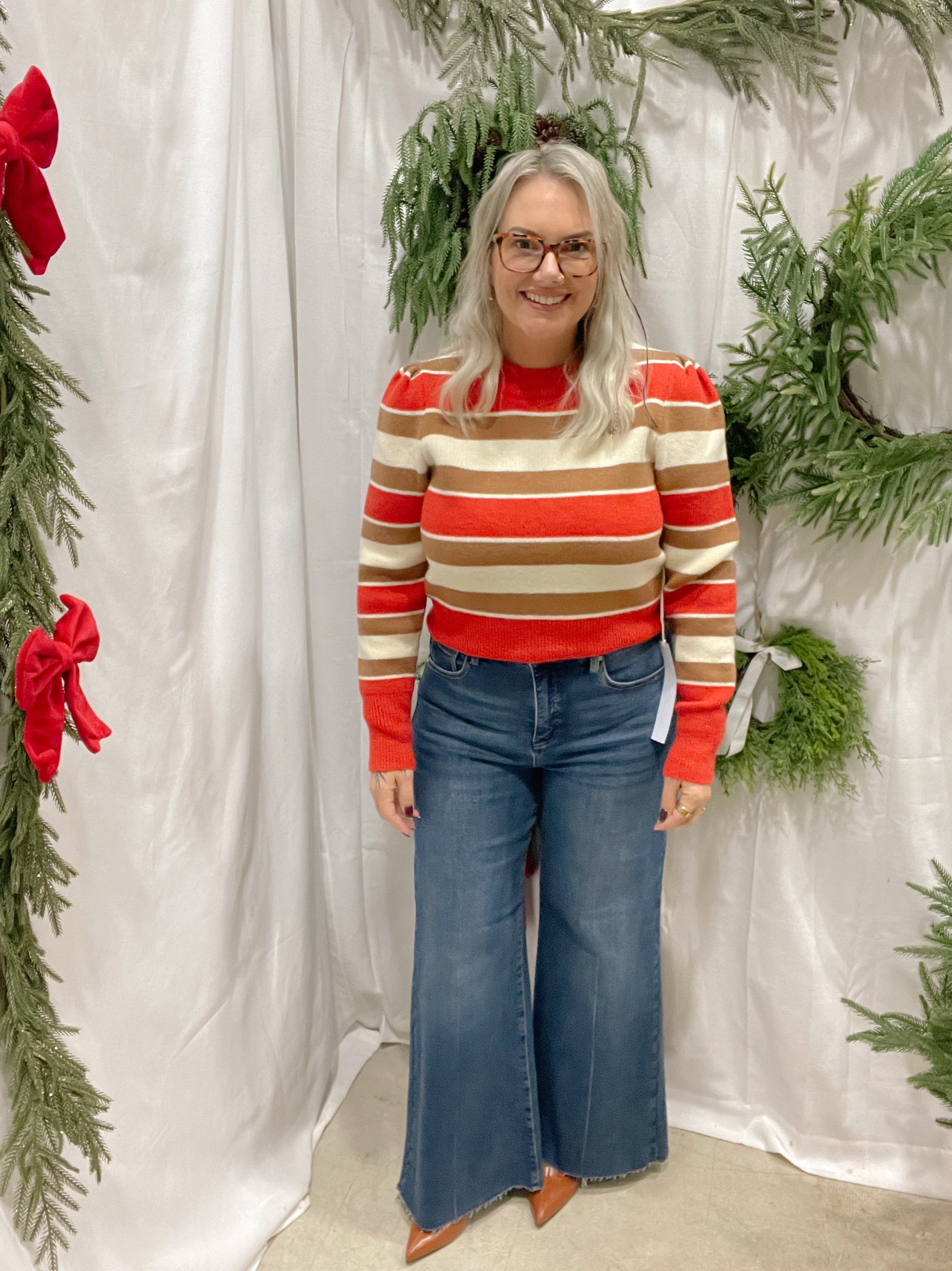 Risen Wide Leg Palazzo Jeans-Final Sale-Jeans-risen-The Silo Boutique, Women's Fashion Boutique Located in Warren and Grand Forks North Dakota