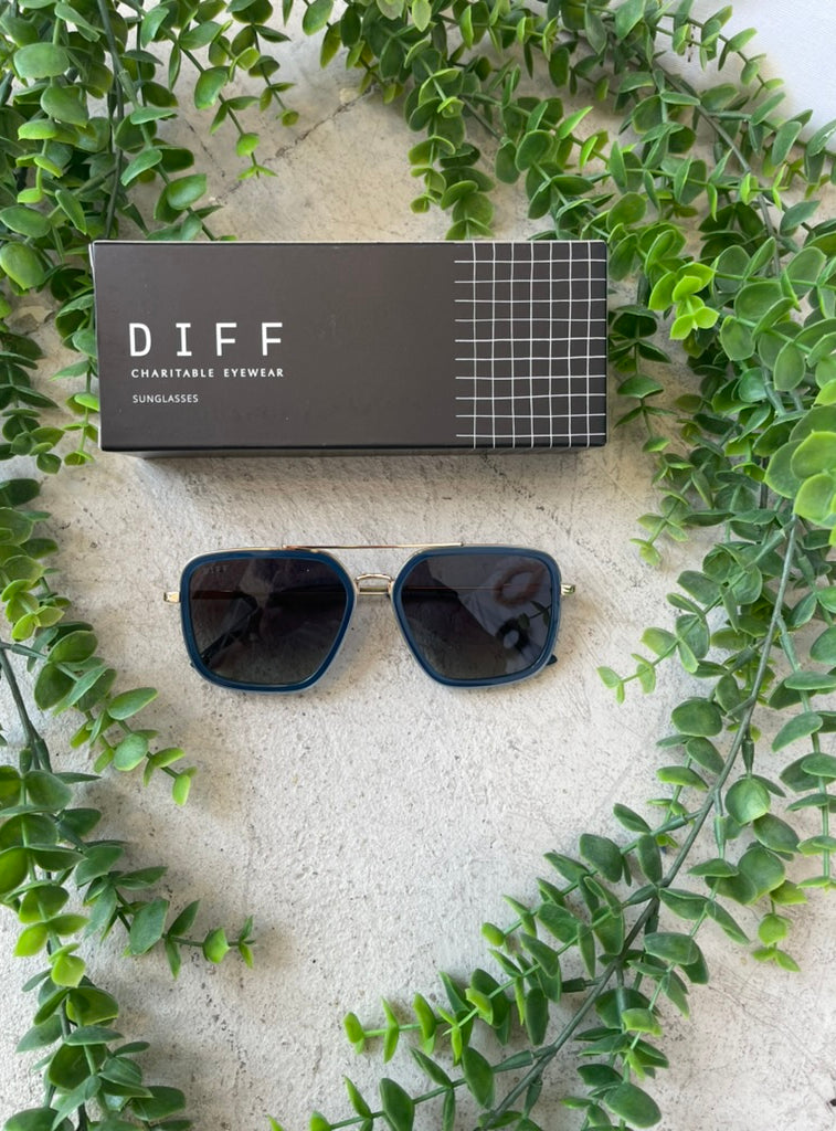 Diff Sunglasses - Jordan Clubhouse Blue-Sunglasses-Diff-The Silo Boutique, Women's Fashion Boutique Located in Warren and Grand Forks North Dakota