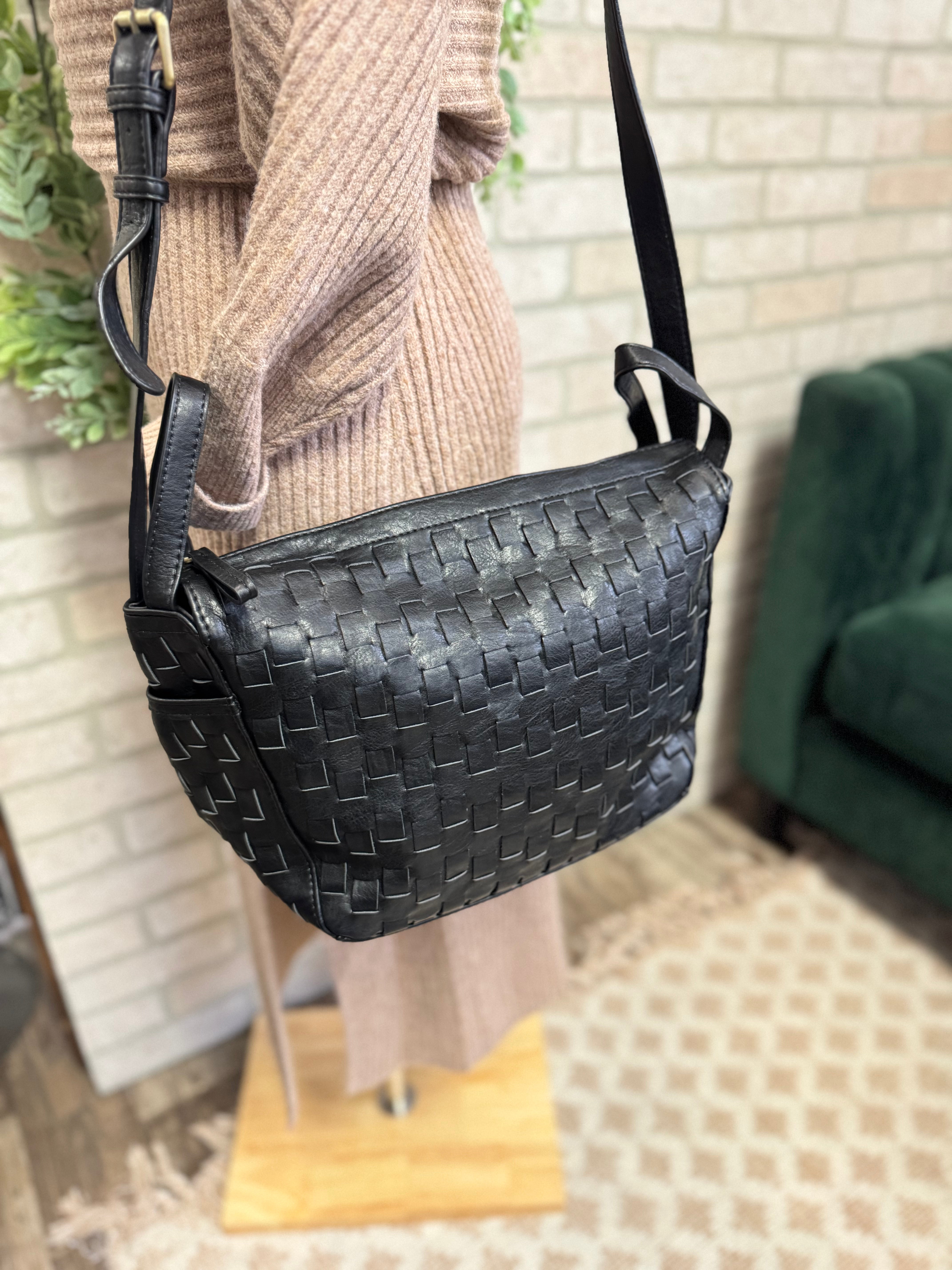 Joy Susan Brenna Purse-Black-Purses-joy susan-The Silo Boutique, Women's Fashion Boutique Located in Warren and Grand Forks North Dakota