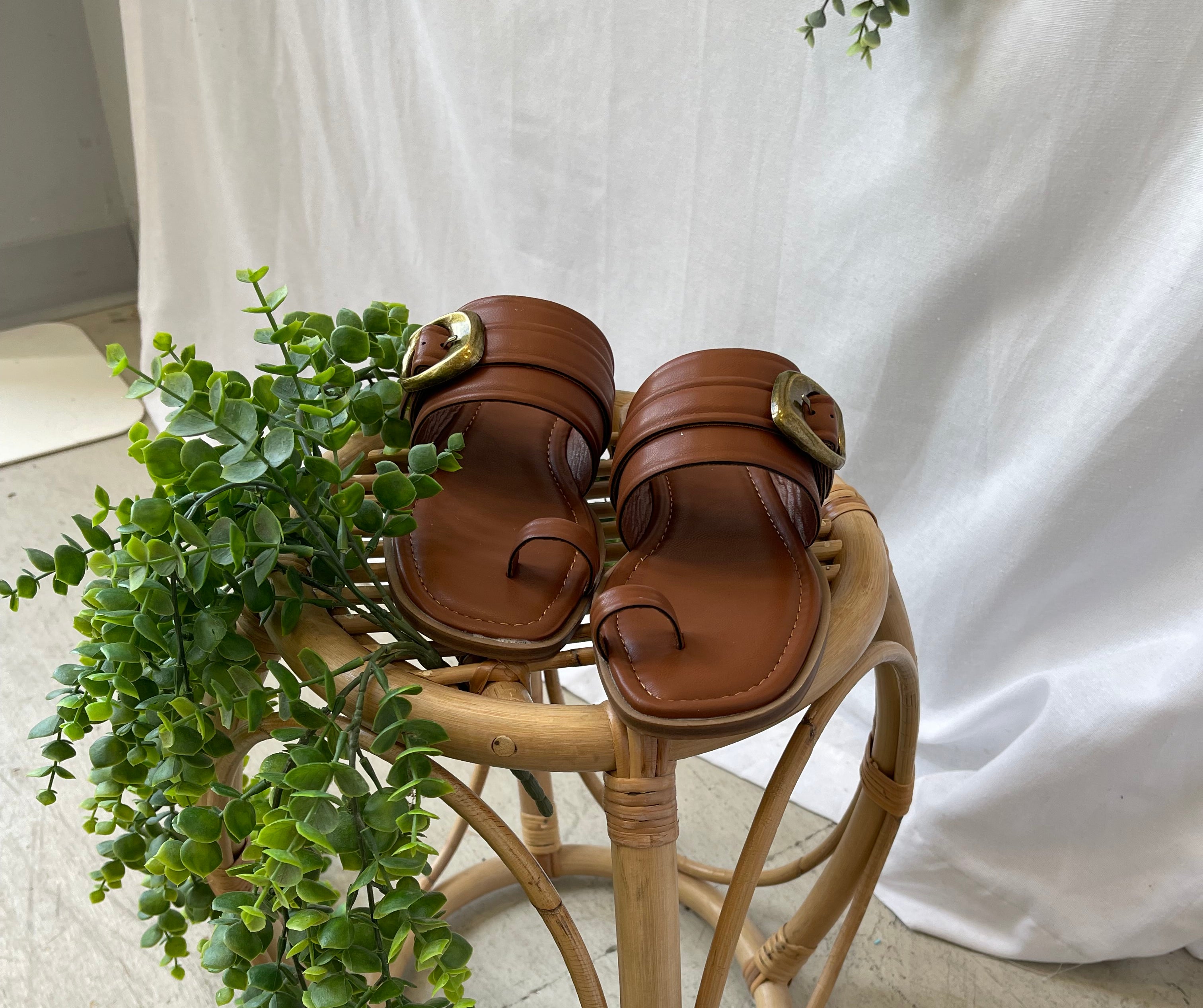 Corky's Yummy Sandal-Cognac-Sandals-corkys-The Silo Boutique, Women's Fashion Boutique Located in Warren and Grand Forks North Dakota