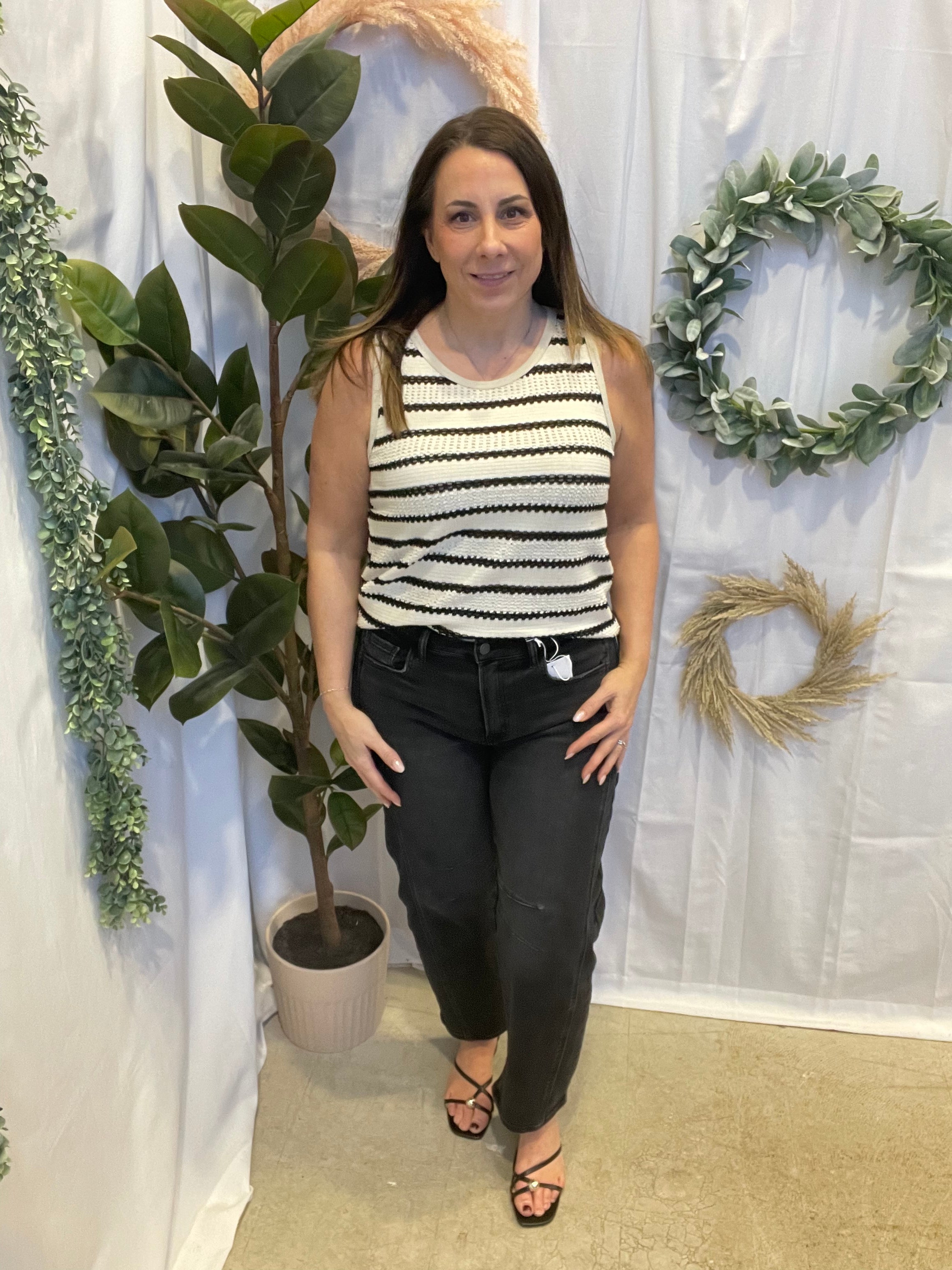 Flying Monkey Relief Black Jeans-Final Sale-Jeans-flying monkey-The Silo Boutique, Women's Fashion Boutique Located in Warren and Grand Forks North Dakota