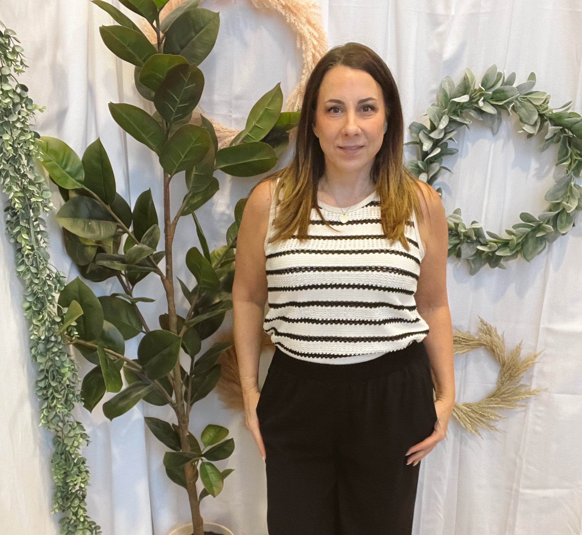 Black Wide Leg Pants-Pants-staccato-The Silo Boutique, Women's Fashion Boutique Located in Warren and Grand Forks North Dakota
