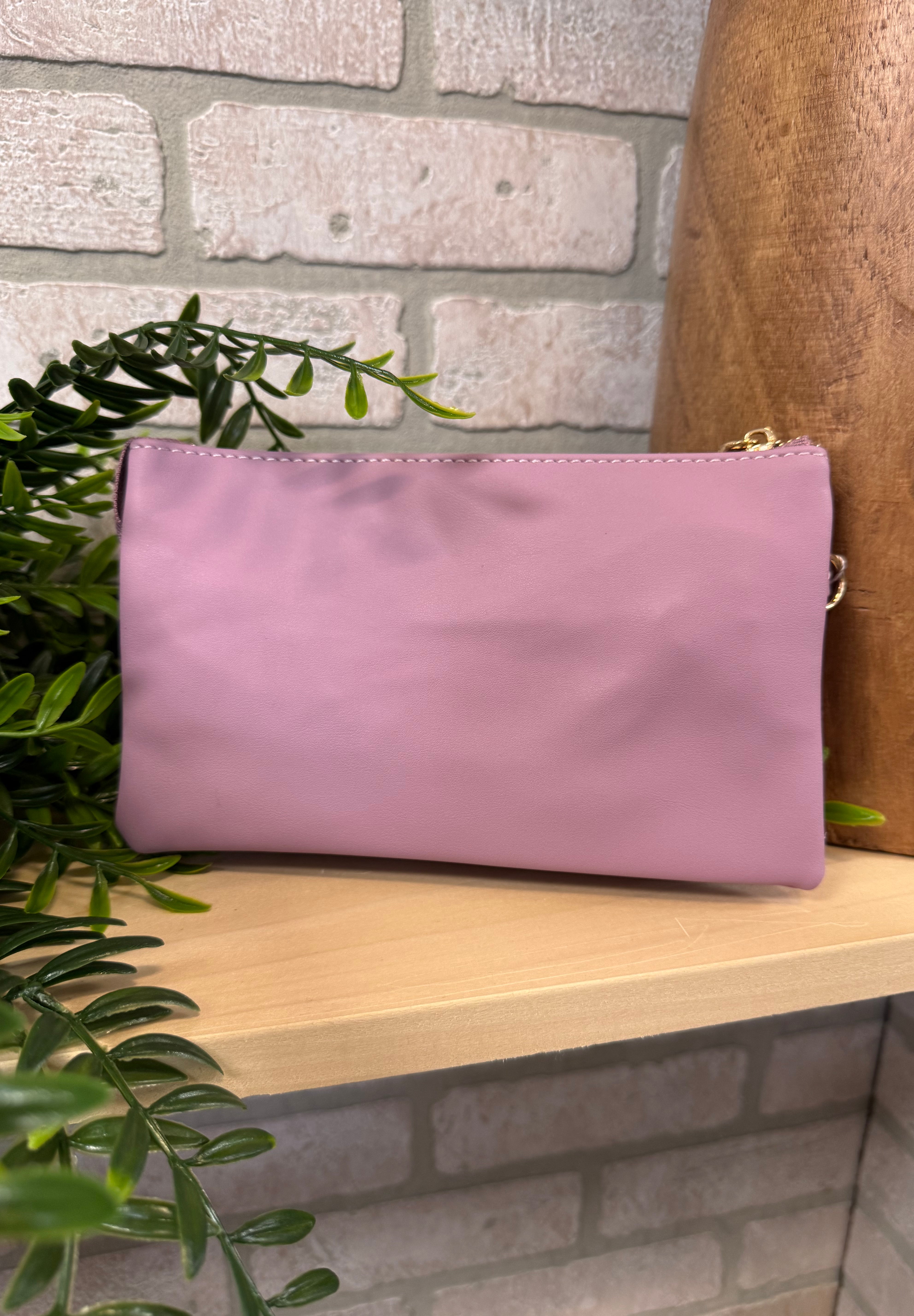Riley 3 Compartment Crossbody/Wristlet-Crossbody Purses-Jen and Co-The Silo Boutique, Women's Fashion Boutique Located in Warren and Grand Forks North Dakota