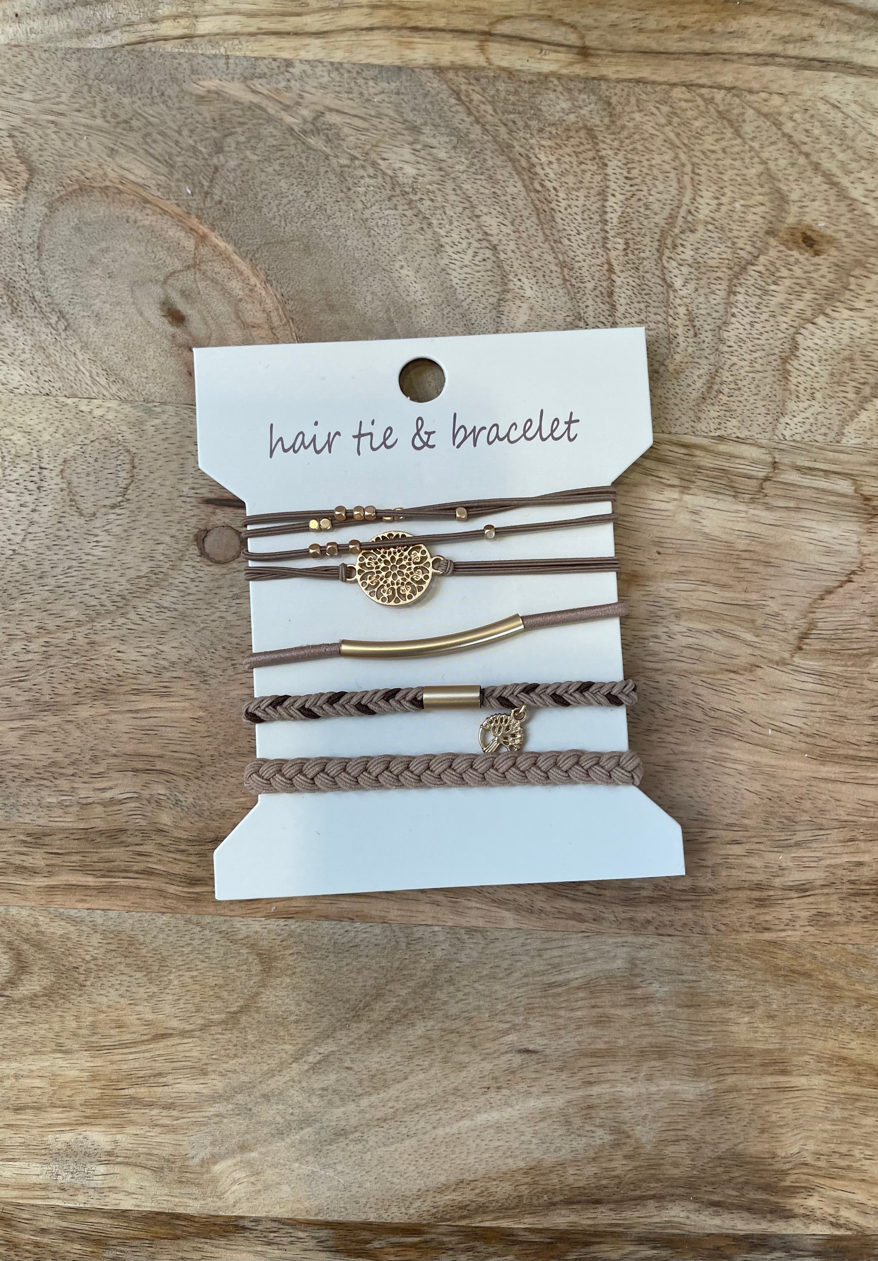 Joss Hair Ties Bracelet-Bracelets-joss-The Silo Boutique, Women's Fashion Boutique Located in Warren and Grand Forks North Dakota
