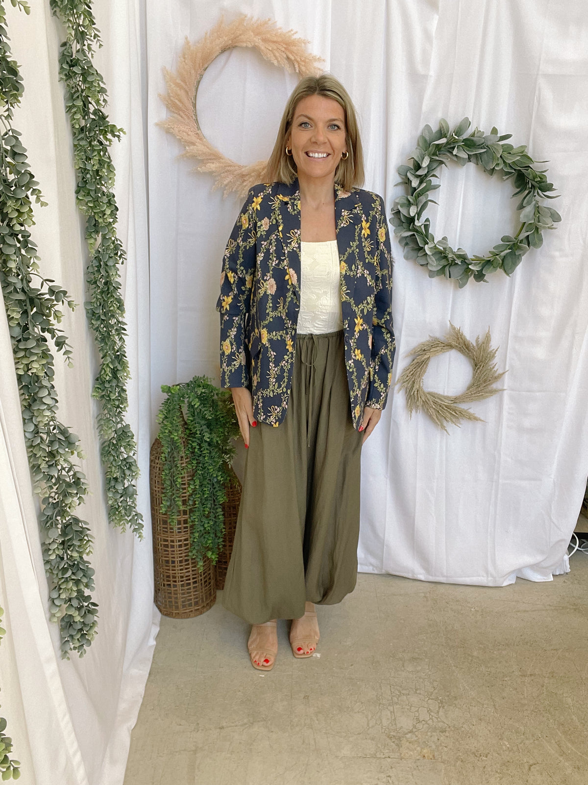 Curds Harem Pants-Pants-curds-The Silo Boutique, Women's Fashion Boutique Located in Warren and Grand Forks North Dakota