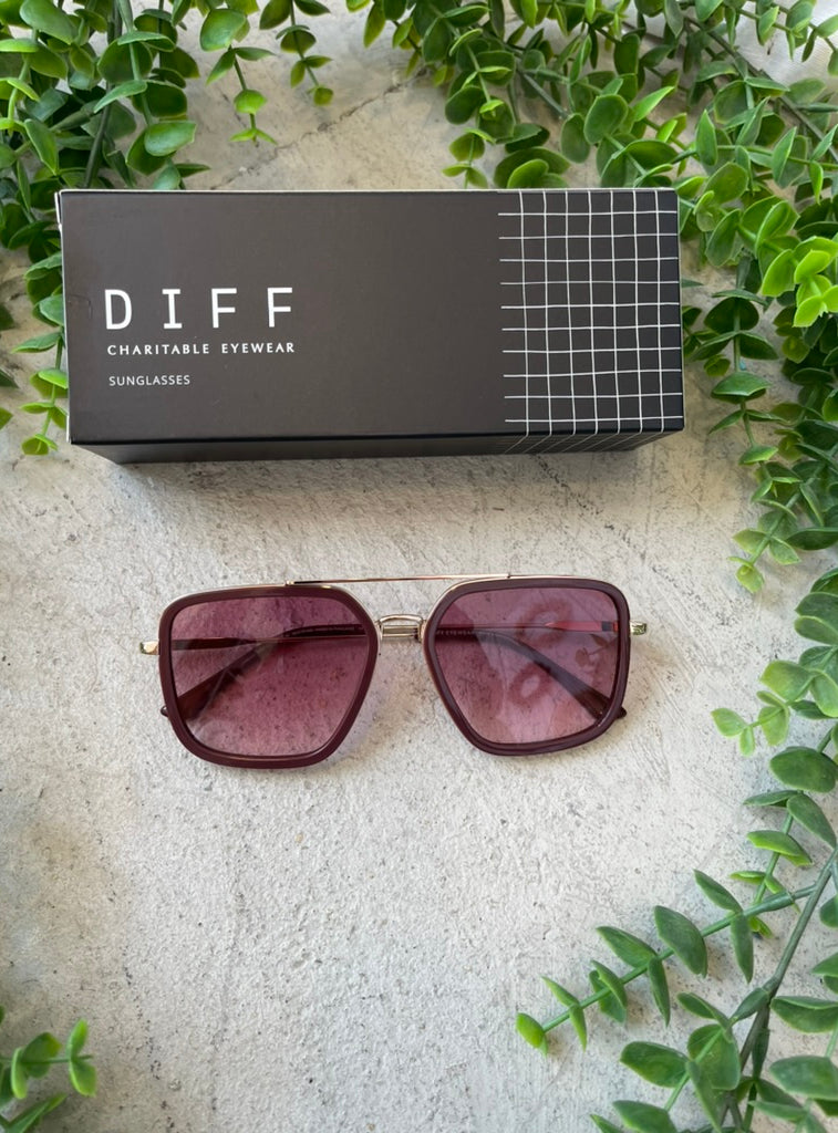 Diff Sunglasses - Jordan Rugby Red-Sunglasses-Diff-The Silo Boutique, Women's Fashion Boutique Located in Warren and Grand Forks North Dakota