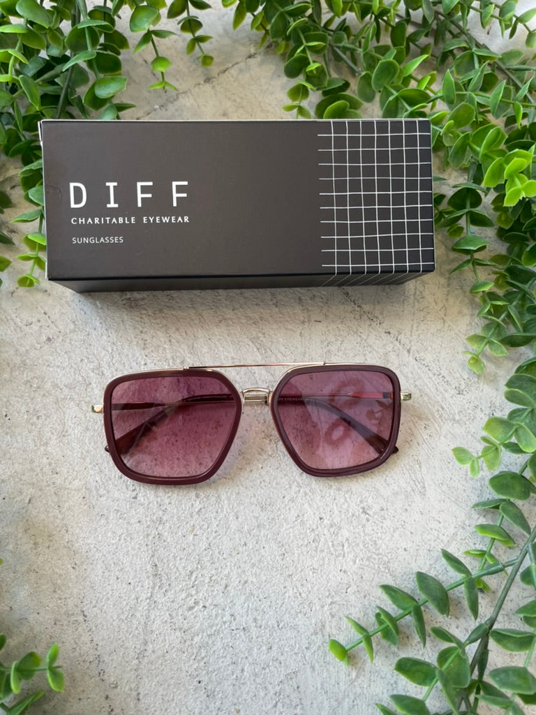 Diff Sunglasses - Jordan Rugby Red-Sunglasses-Diff-The Silo Boutique, Women's Fashion Boutique Located in Warren and Grand Forks North Dakota