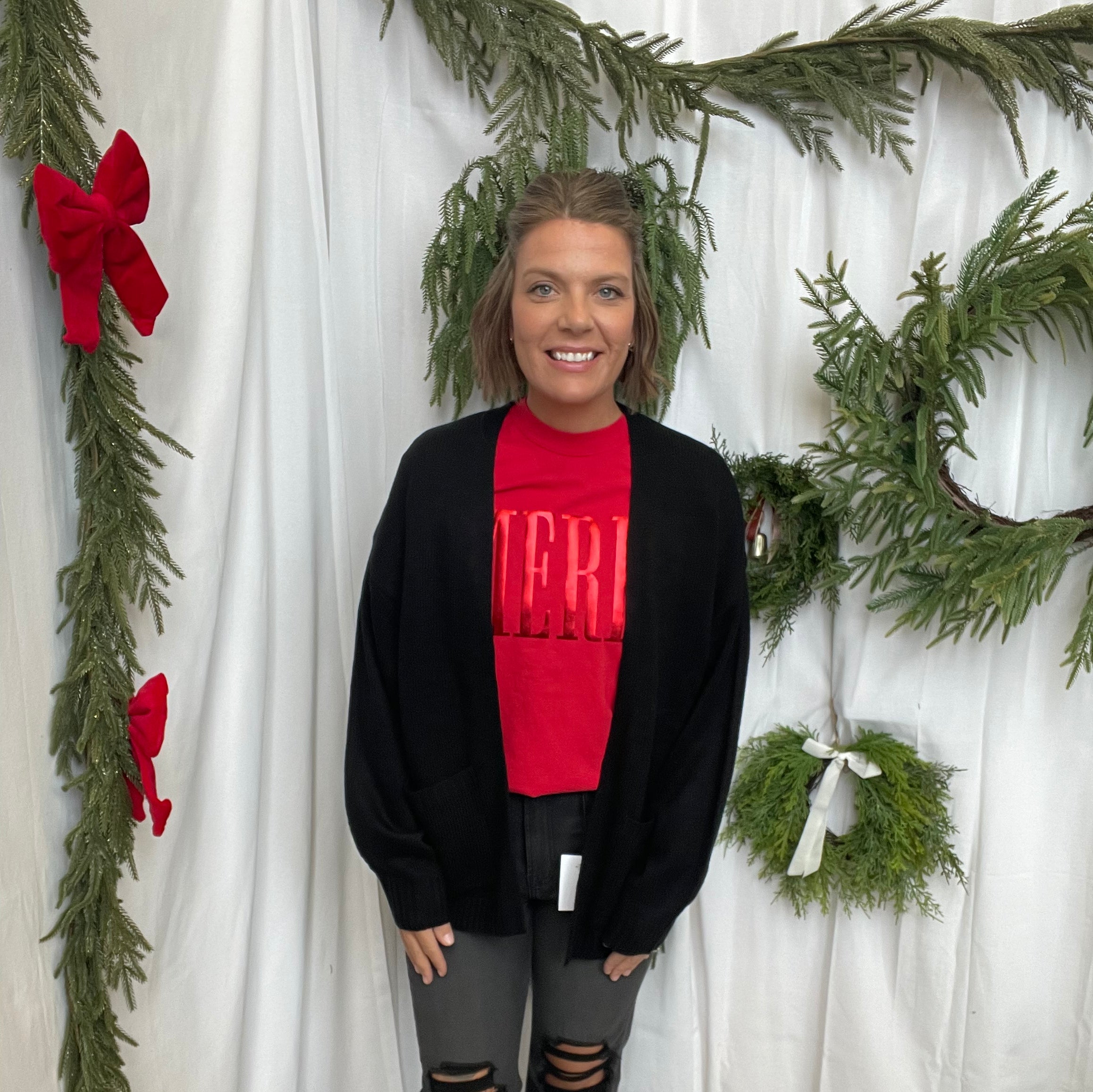 Lori Sweater Cardigan-Black-Cardigans-hyfve-The Silo Boutique, Women's Fashion Boutique Located in Warren and Grand Forks North Dakota