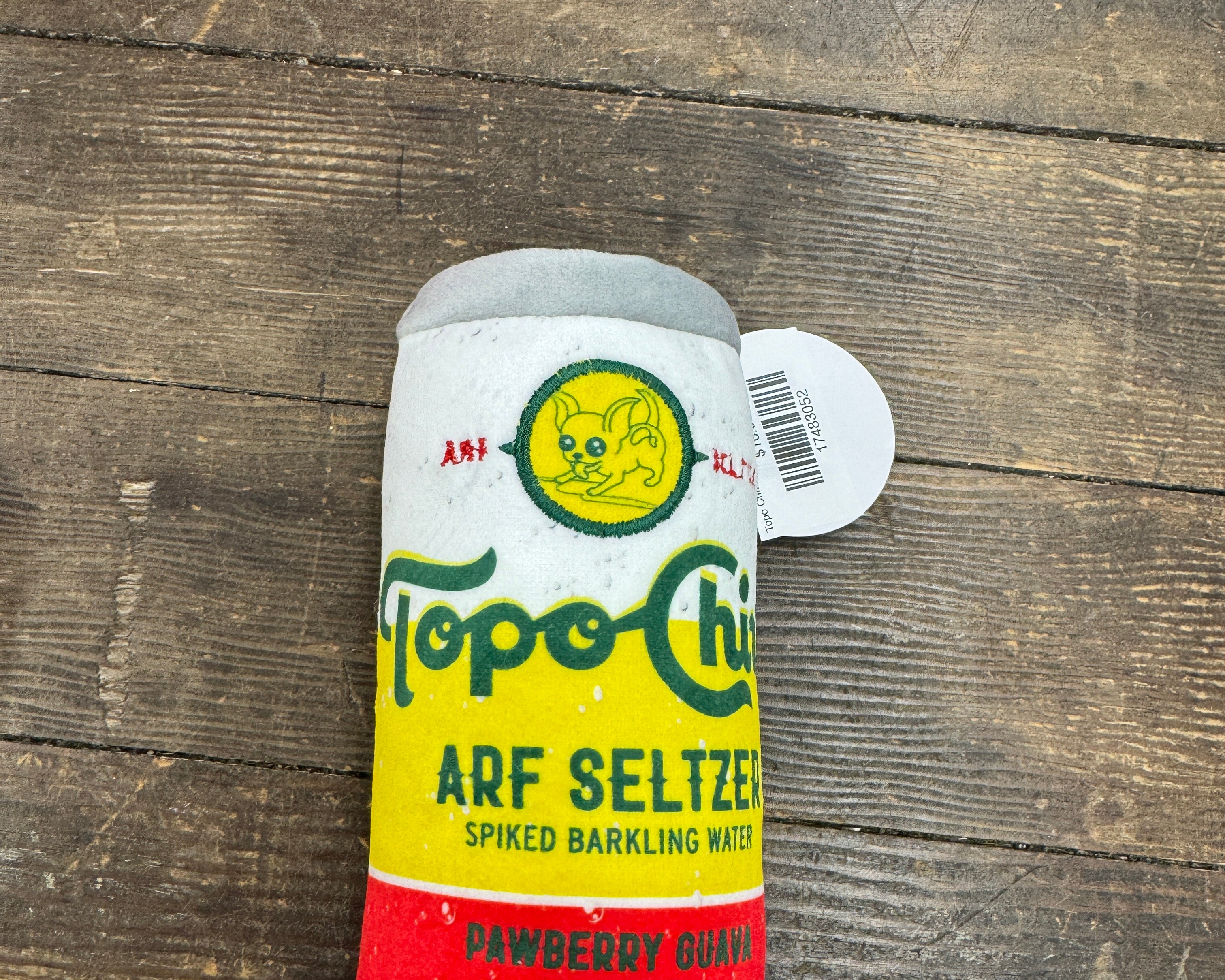 Topo Chiwawa Seltzer Squeaker Dog Toy-Dog Toys-haute diggity-The Silo Boutique, Women's Fashion Boutique Located in Warren and Grand Forks North Dakota