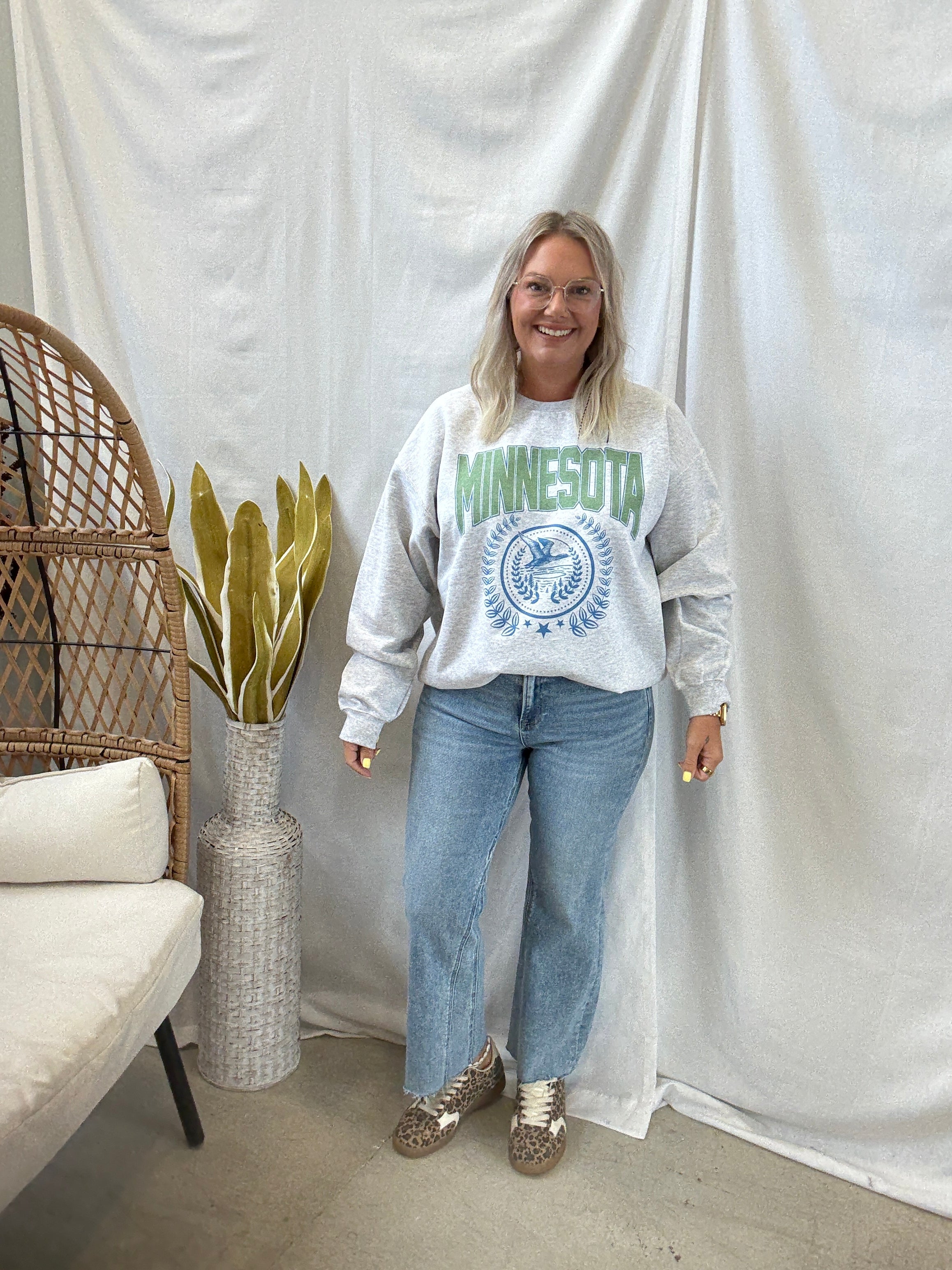 Risen Crop Flare Leg Seam Detailed Jeans-Final Sale-Jeans-risen-The Silo Boutique, Women's Fashion Boutique Located in Warren and Grand Forks North Dakota