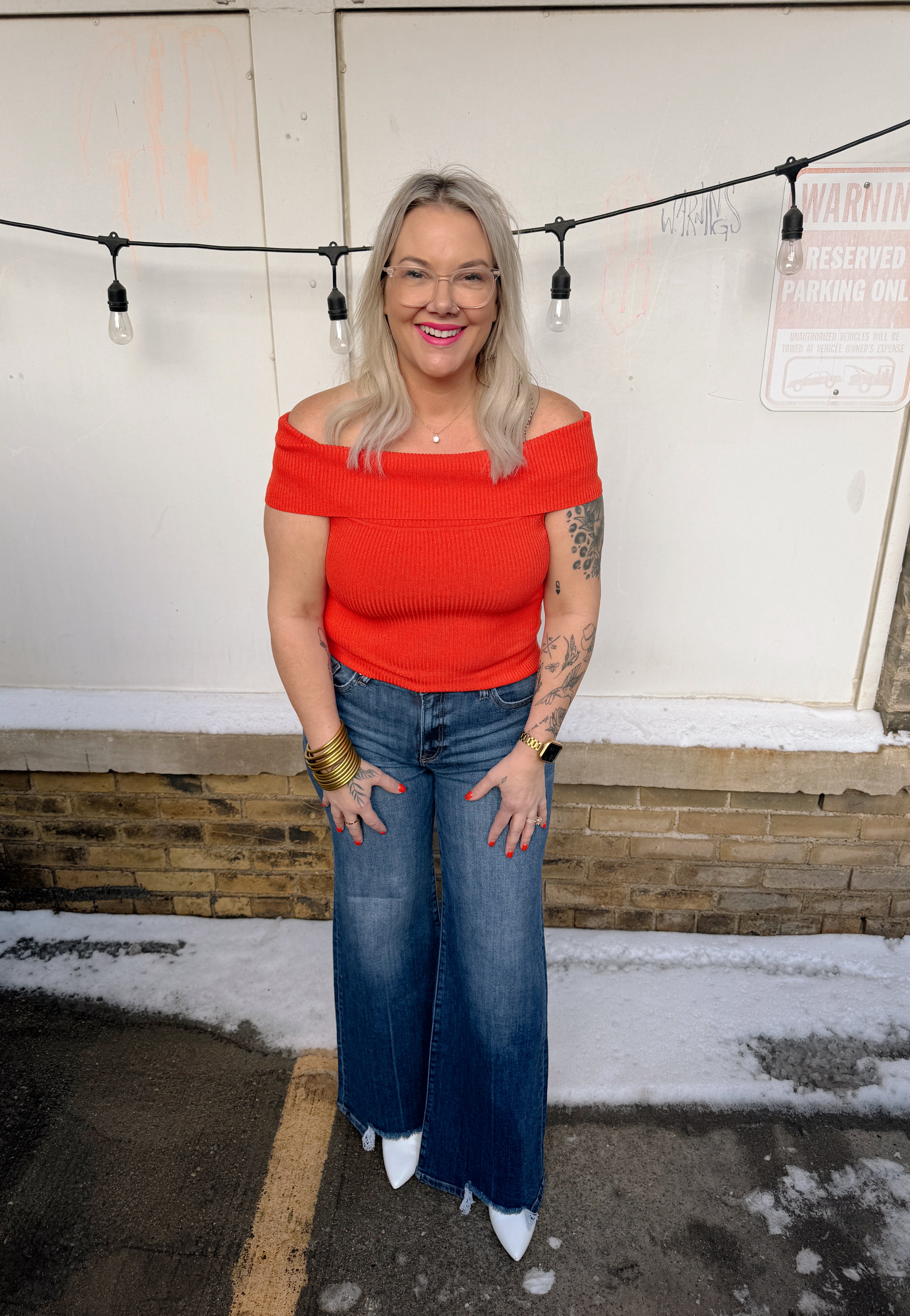 Off Shoulder Top-Tomato-Short Sleeve Tops-eesome-The Silo Boutique, Women's Fashion Boutique Located in Warren and Grand Forks North Dakota