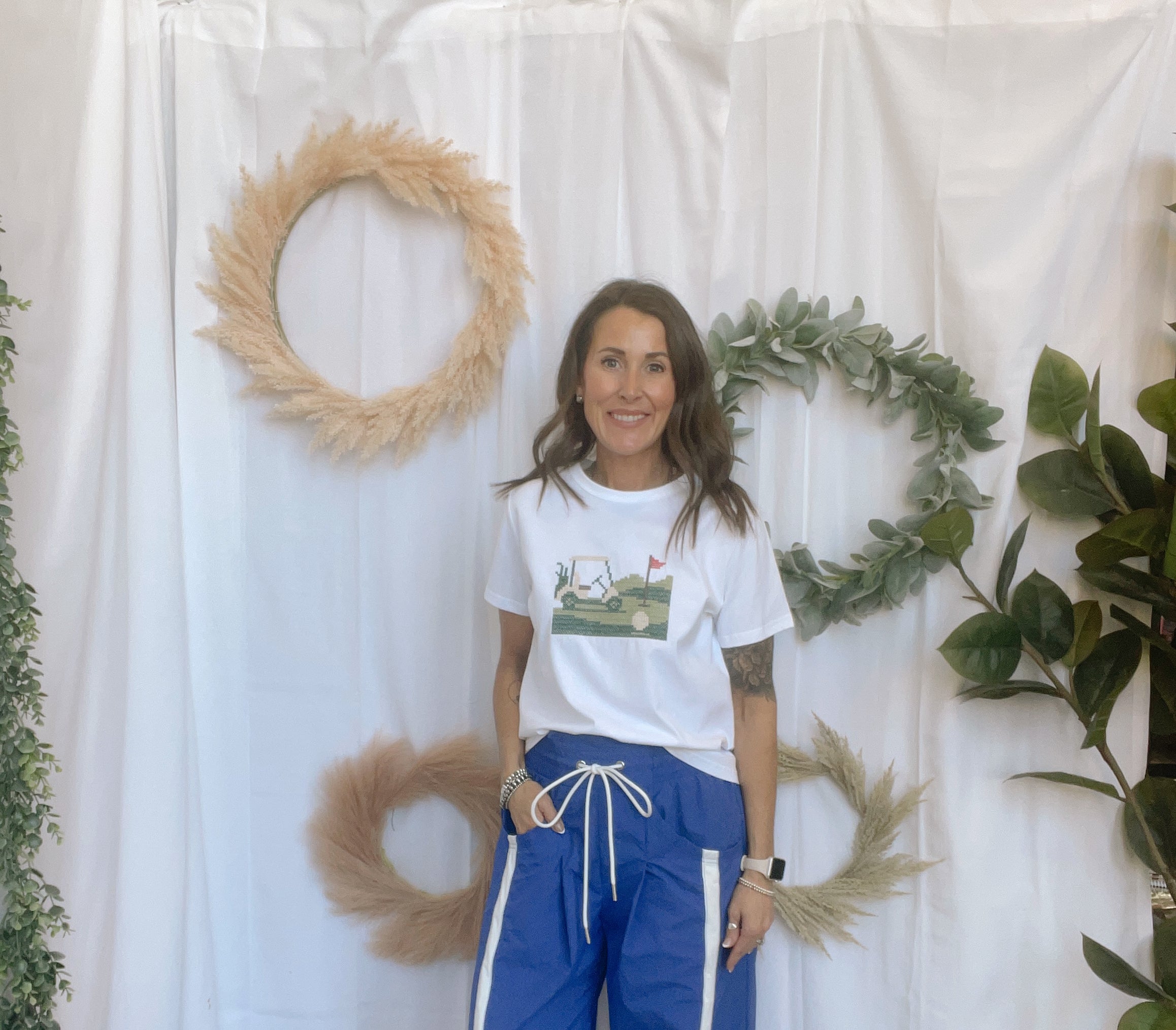 Bucket Windbreaker Pants-Blue-Pants-bucketlist-The Silo Boutique, Women's Fashion Boutique Located in Warren and Grand Forks North Dakota