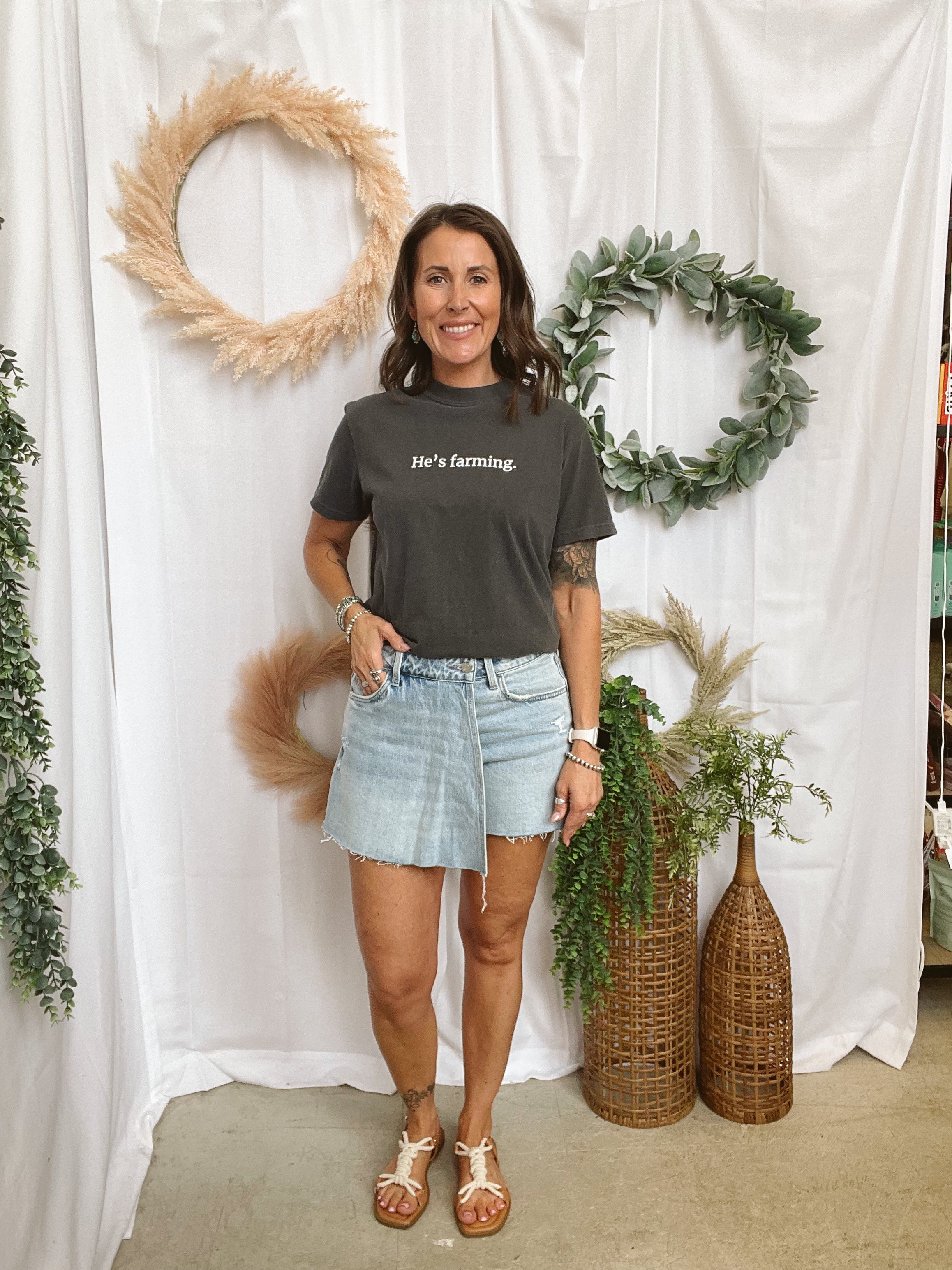 Vervet Preferably Skort-Shorts-vervet-The Silo Boutique, Women's Fashion Boutique Located in Warren and Grand Forks North Dakota