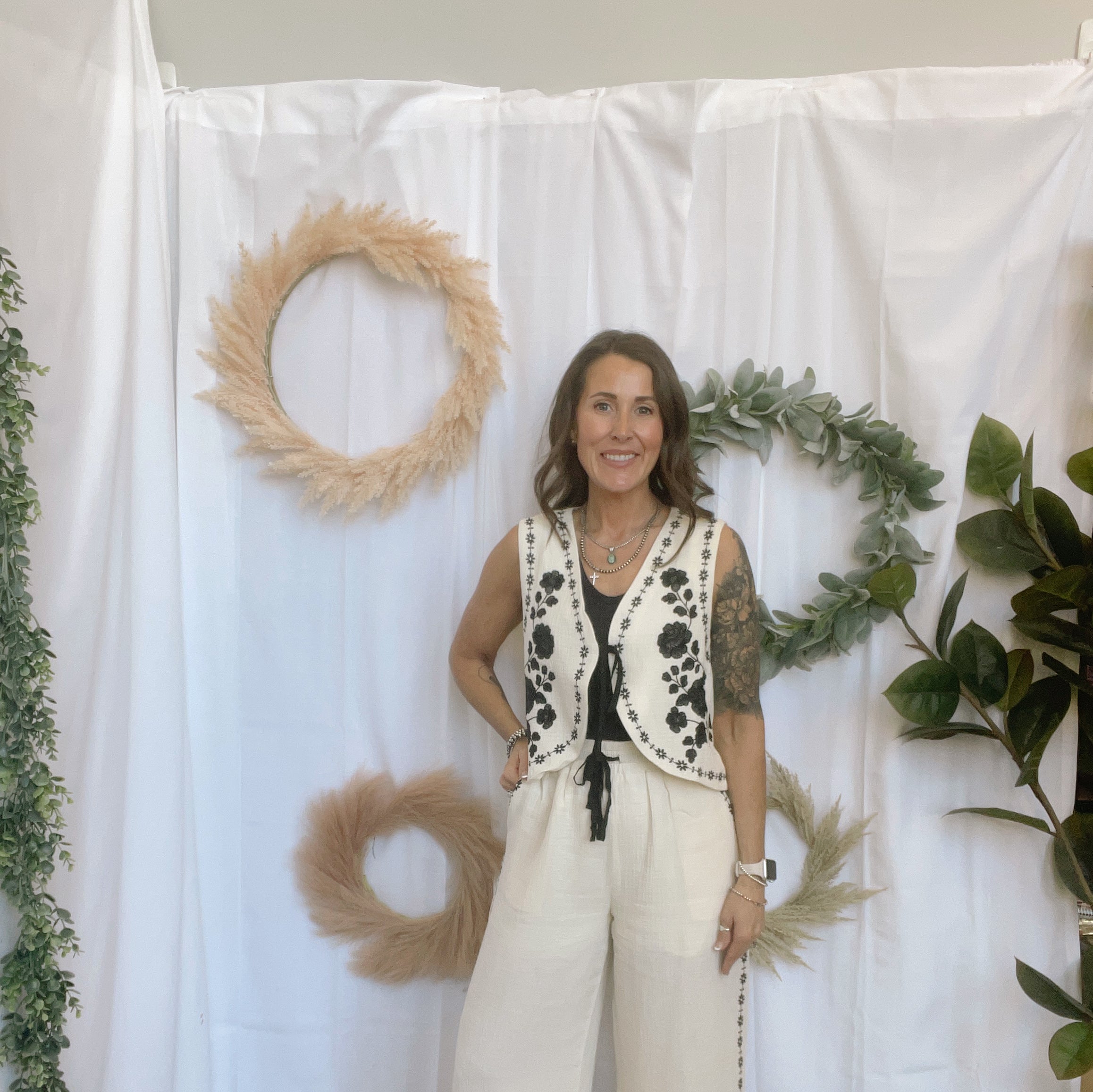Bonnie Gauze Crop Pants-Pants-mystree-The Silo Boutique, Women's Fashion Boutique Located in Warren and Grand Forks North Dakota