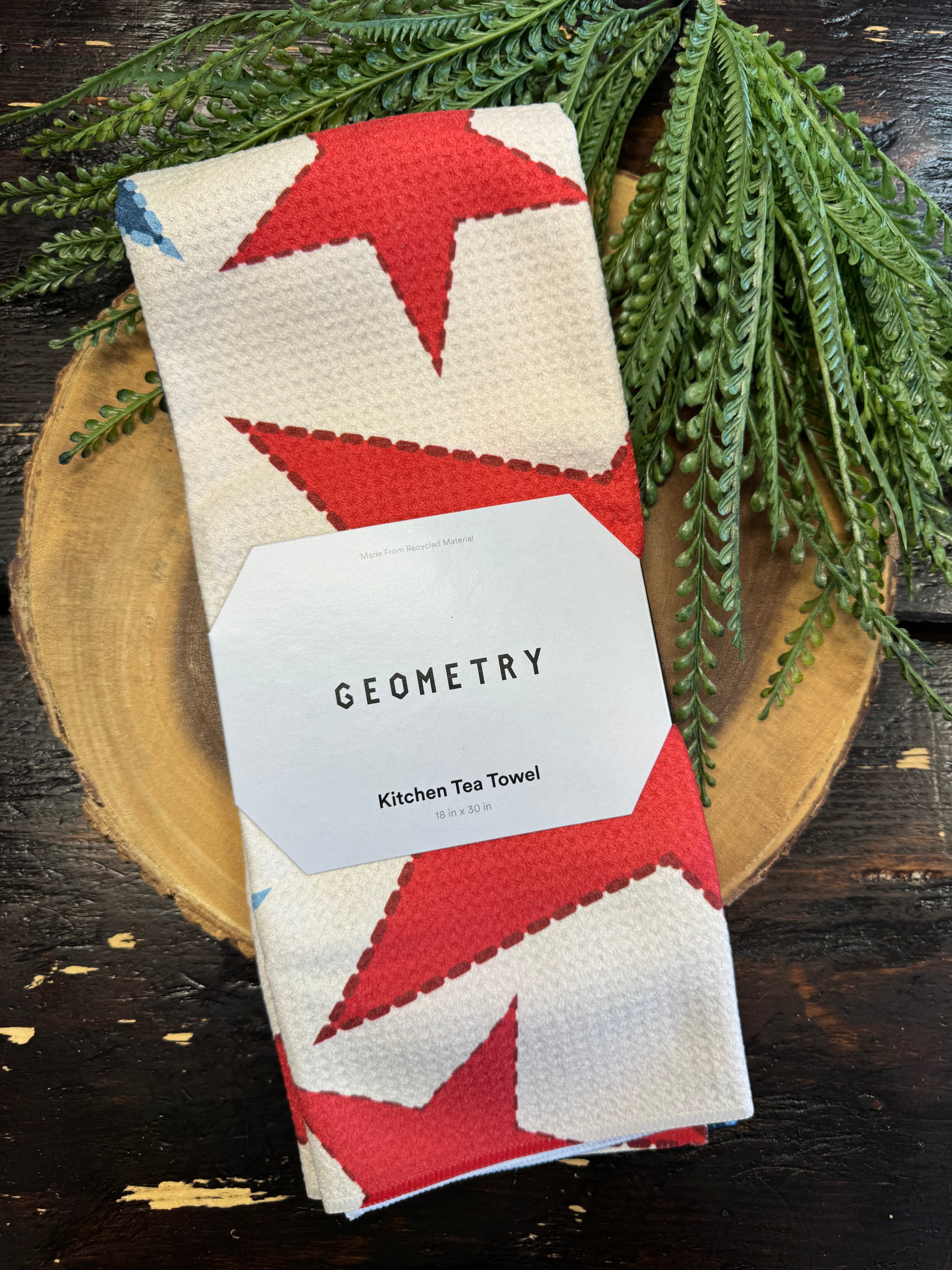 Geometry Tea Towel-dish cloth-geometry-The Silo Boutique, Women's Fashion Boutique Located in Warren and Grand Forks North Dakota