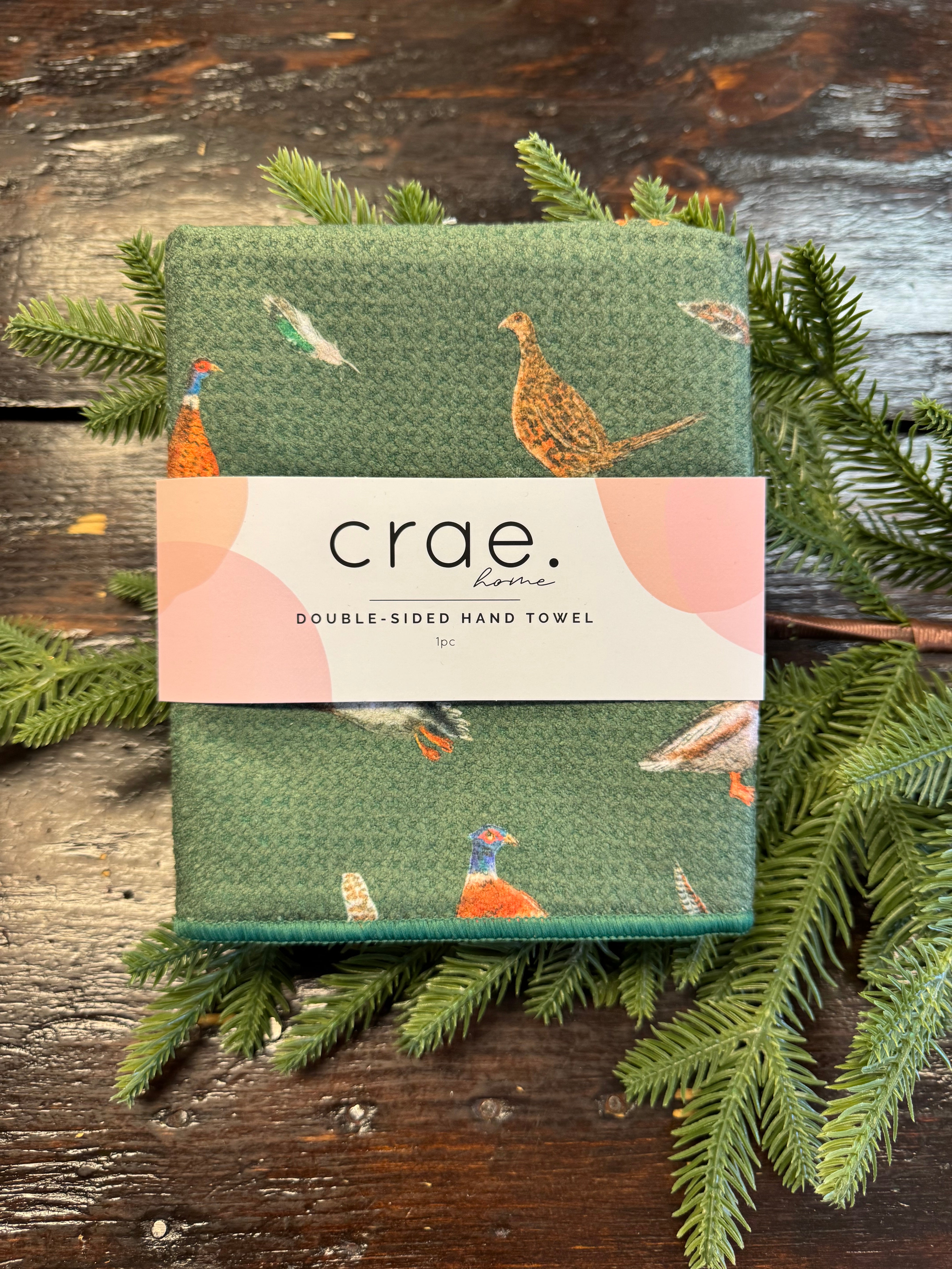 Pheasant Hand Towel-Tea Towels-crae-The Silo Boutique, Women's Fashion Boutique Located in Warren and Grand Forks North Dakota