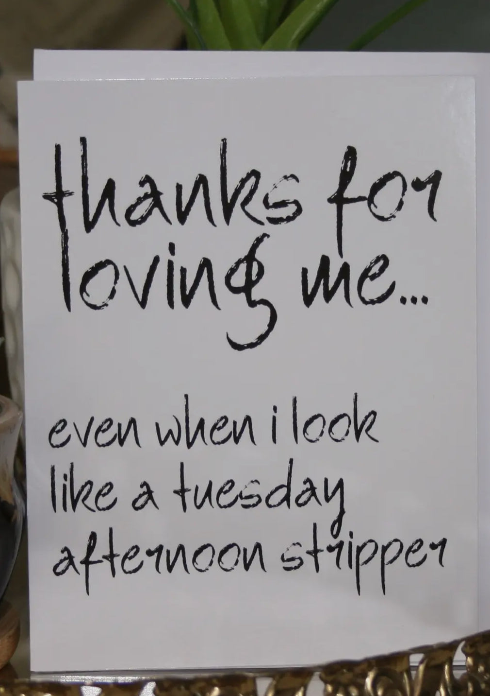 Tuesday Stripper Card-Cards-crooked halo-The Silo Boutique, Women's Fashion Boutique Located in Warren and Grand Forks North Dakota