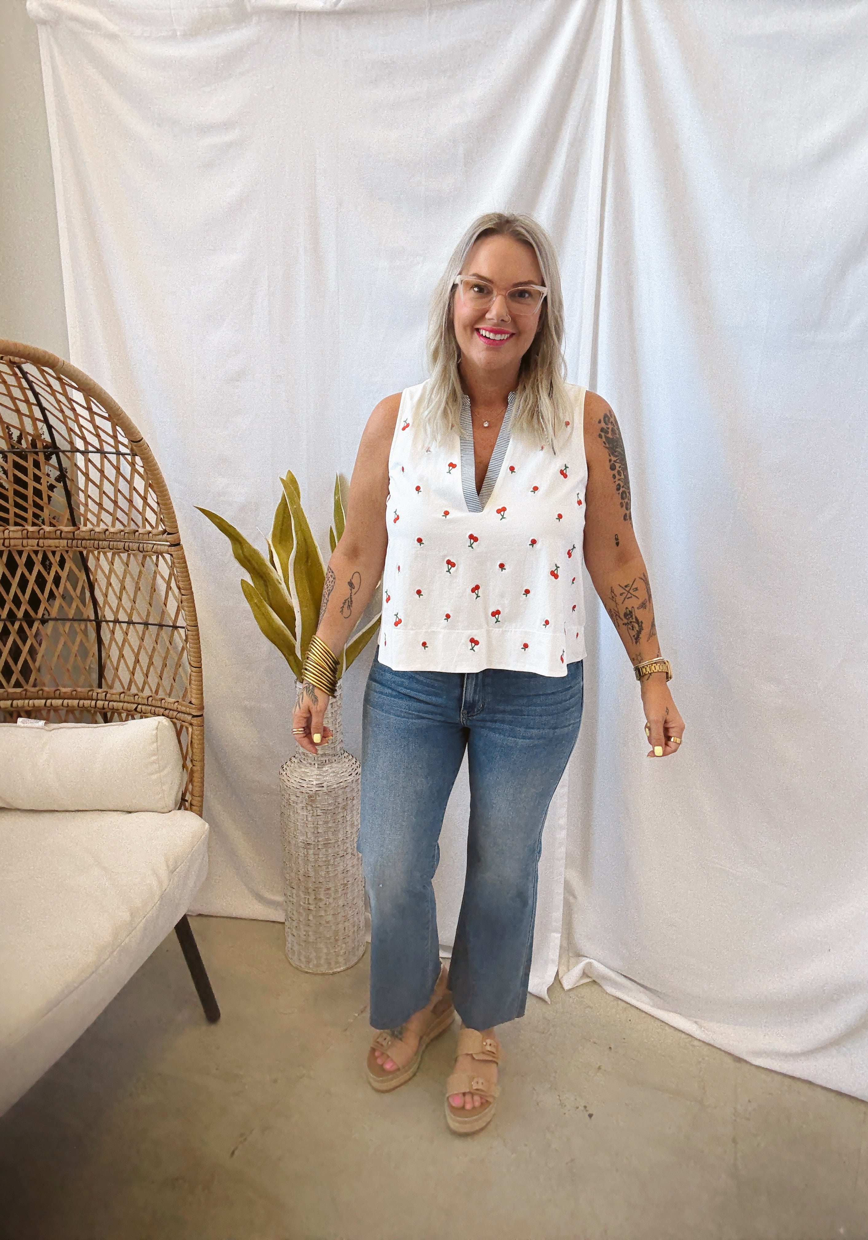 LTJ Sicily Medium Wash Scissor Cut Jeans-Final Sale-Jeans-Letters to Juliet-The Silo Boutique, Women's Fashion Boutique Located in Warren and Grand Forks North Dakota