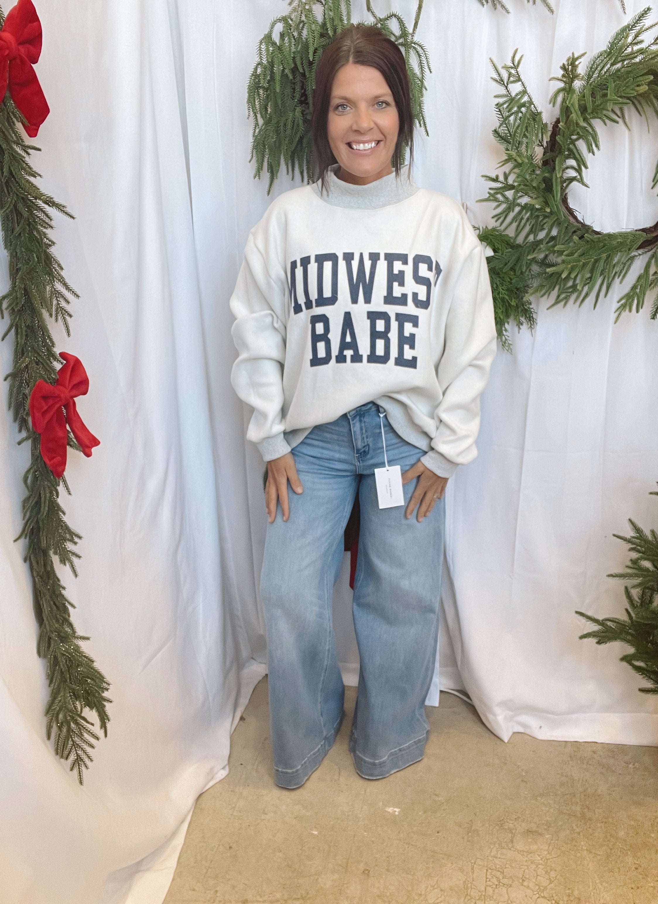 Midwest Sweatshirt-Sweatshirts-bucketlist-The Silo Boutique, Women's Fashion Boutique Located in Warren and Grand Forks North Dakota