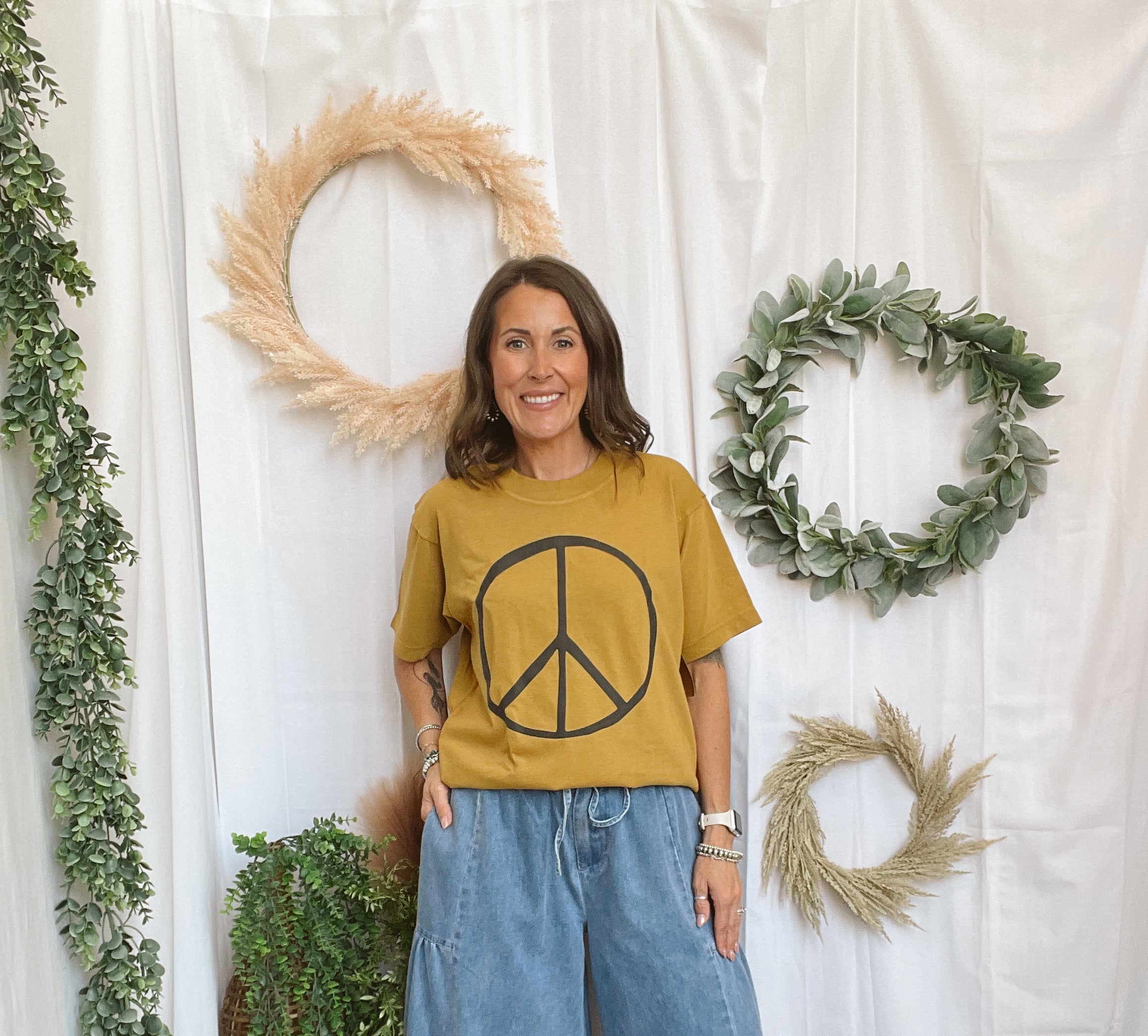 Blakeley Echo Boho Pants-Jeans-blakeley-The Silo Boutique, Women's Fashion Boutique Located in Warren and Grand Forks North Dakota