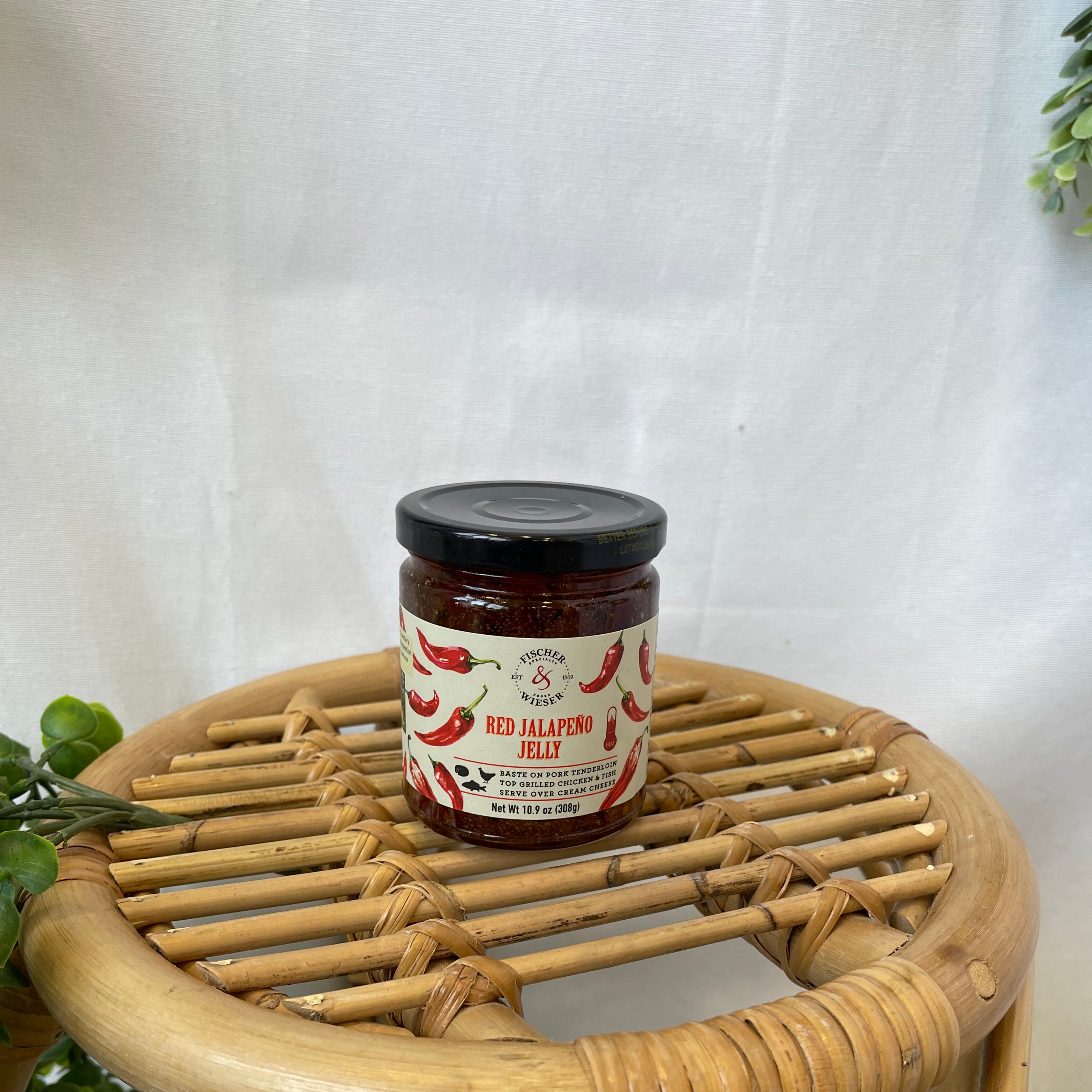 Red Jalapeño Jelly-jam-Fischer-The Silo Boutique, Women's Fashion Boutique Located in Warren and Grand Forks North Dakota