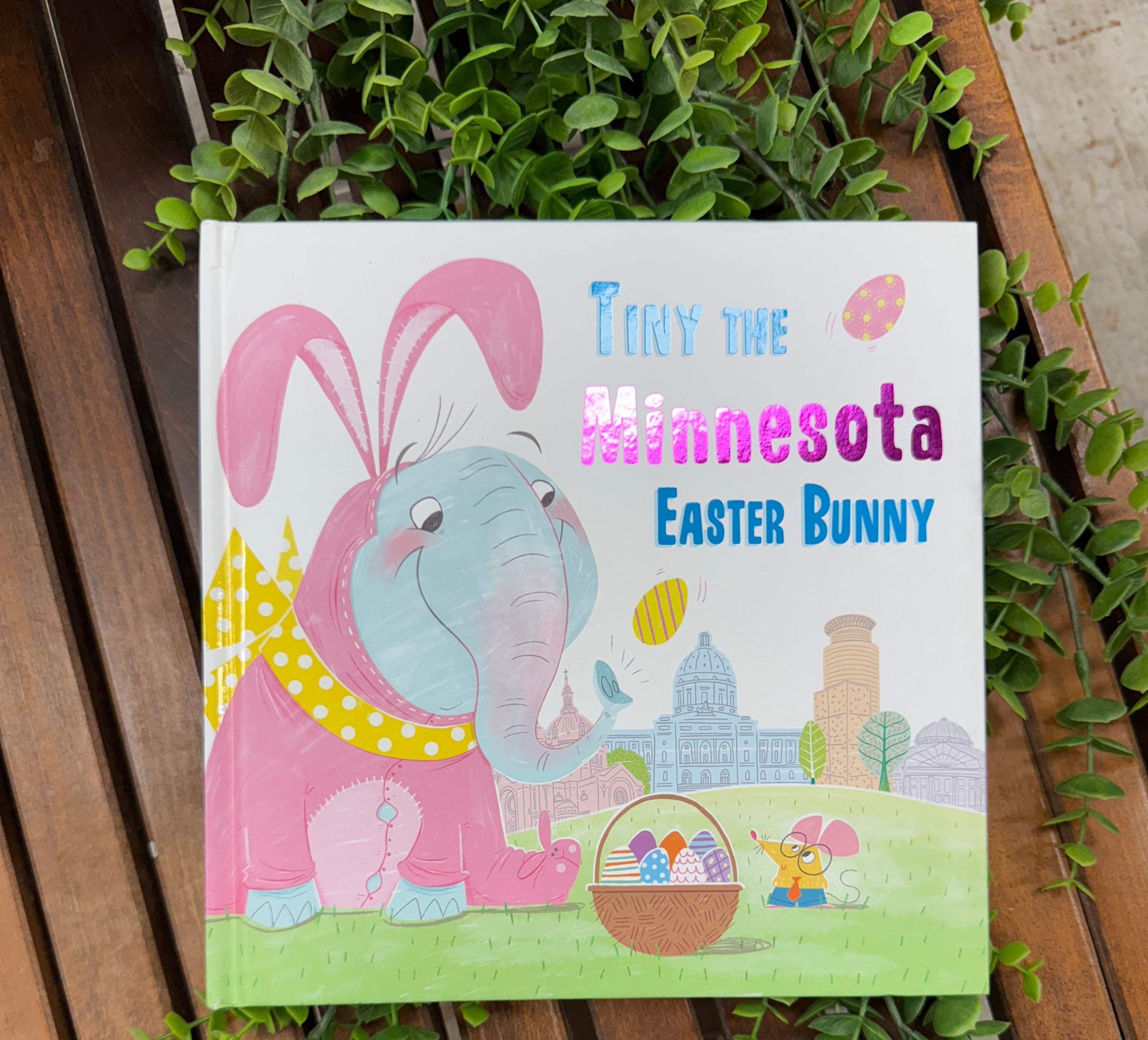 Tiny the Minnesota Easter Bunny Book-Books-fair-The Silo Boutique, Women's Fashion Boutique Located in Warren and Grand Forks North Dakota