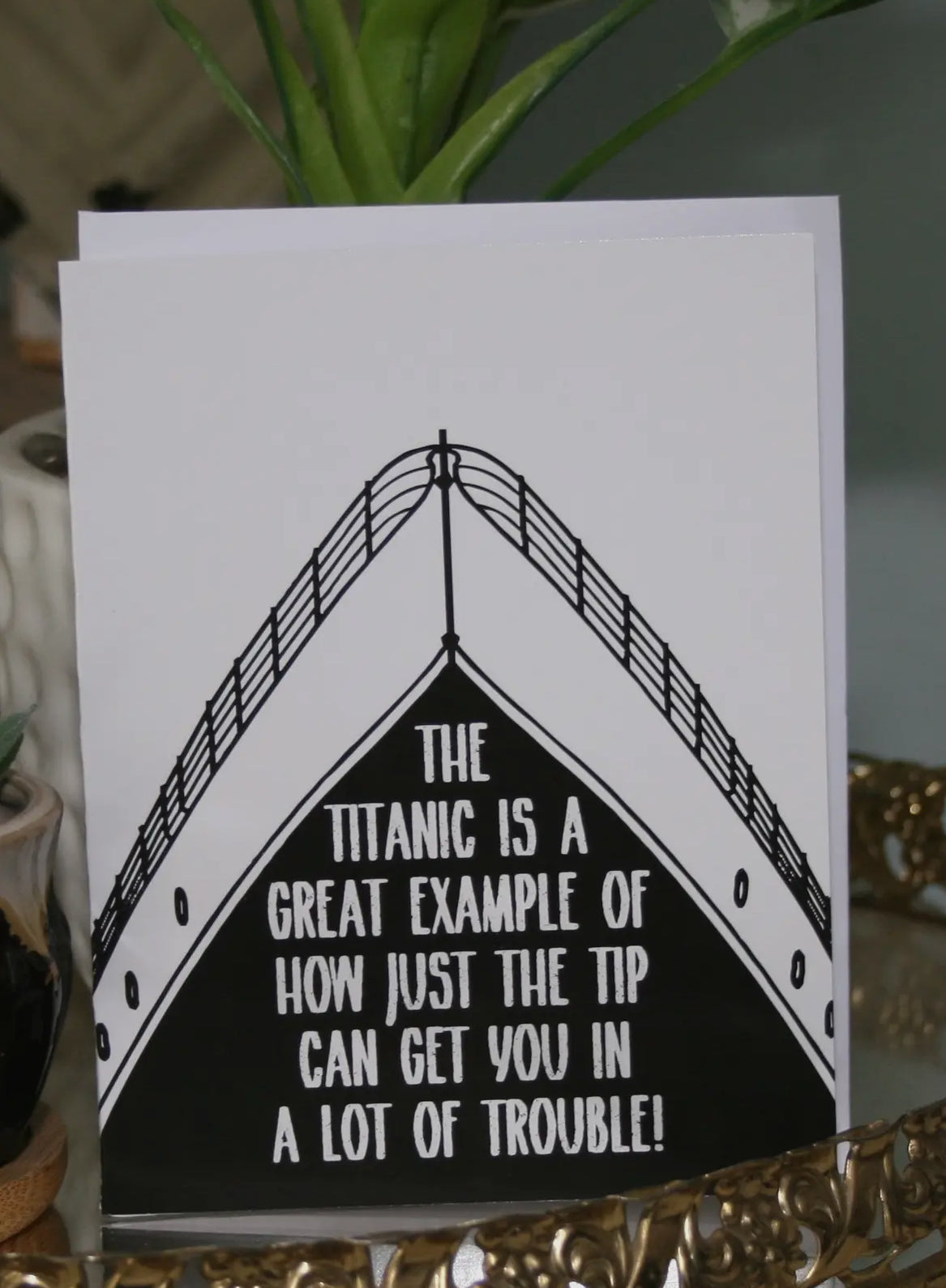 Just the Tip Greeting Card-Cards-crooked halo-The Silo Boutique, Women's Fashion Boutique Located in Warren and Grand Forks North Dakota