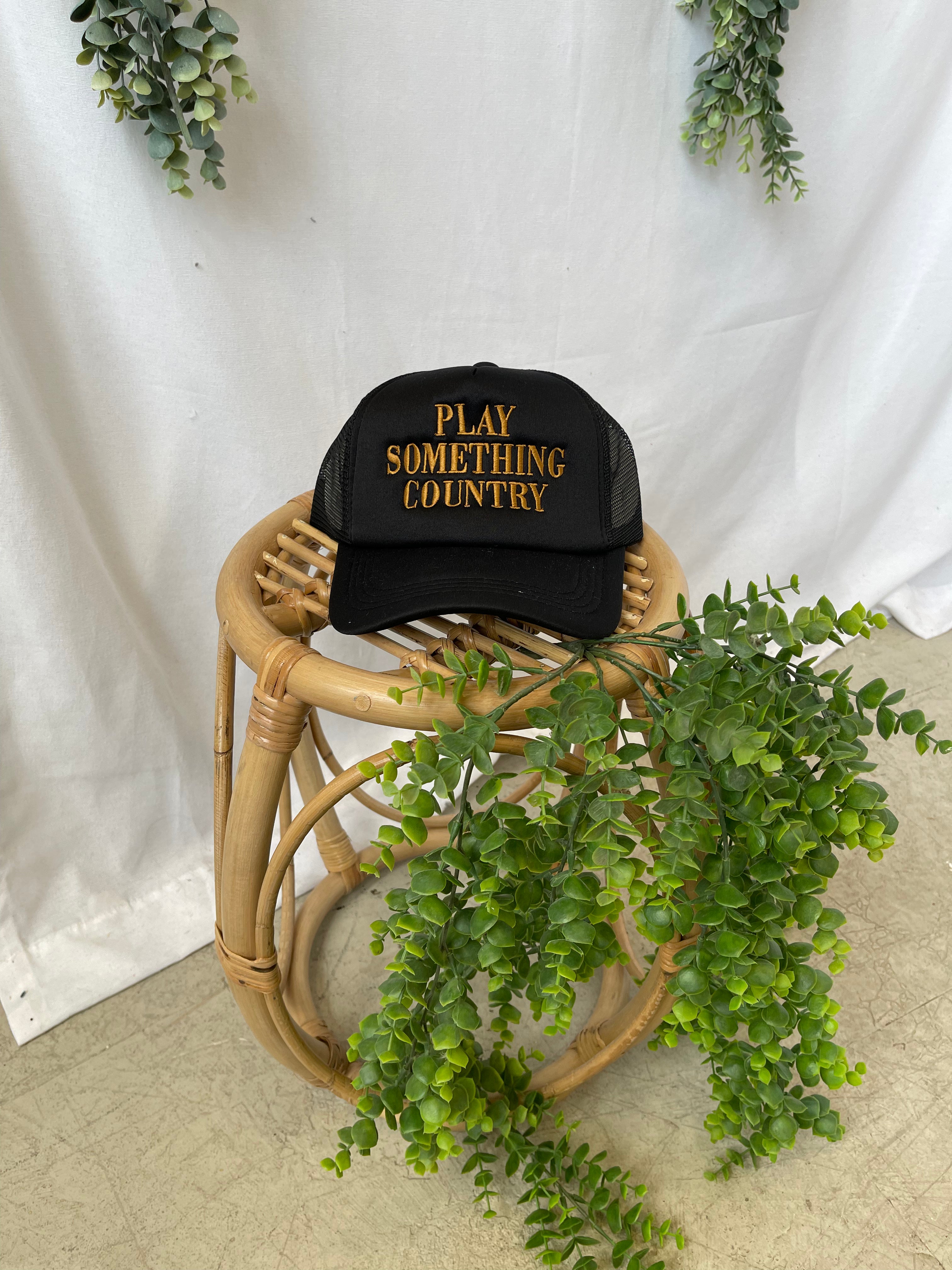 Play Something Country Hat-Hats-panache-The Silo Boutique, Women's Fashion Boutique Located in Warren and Grand Forks North Dakota