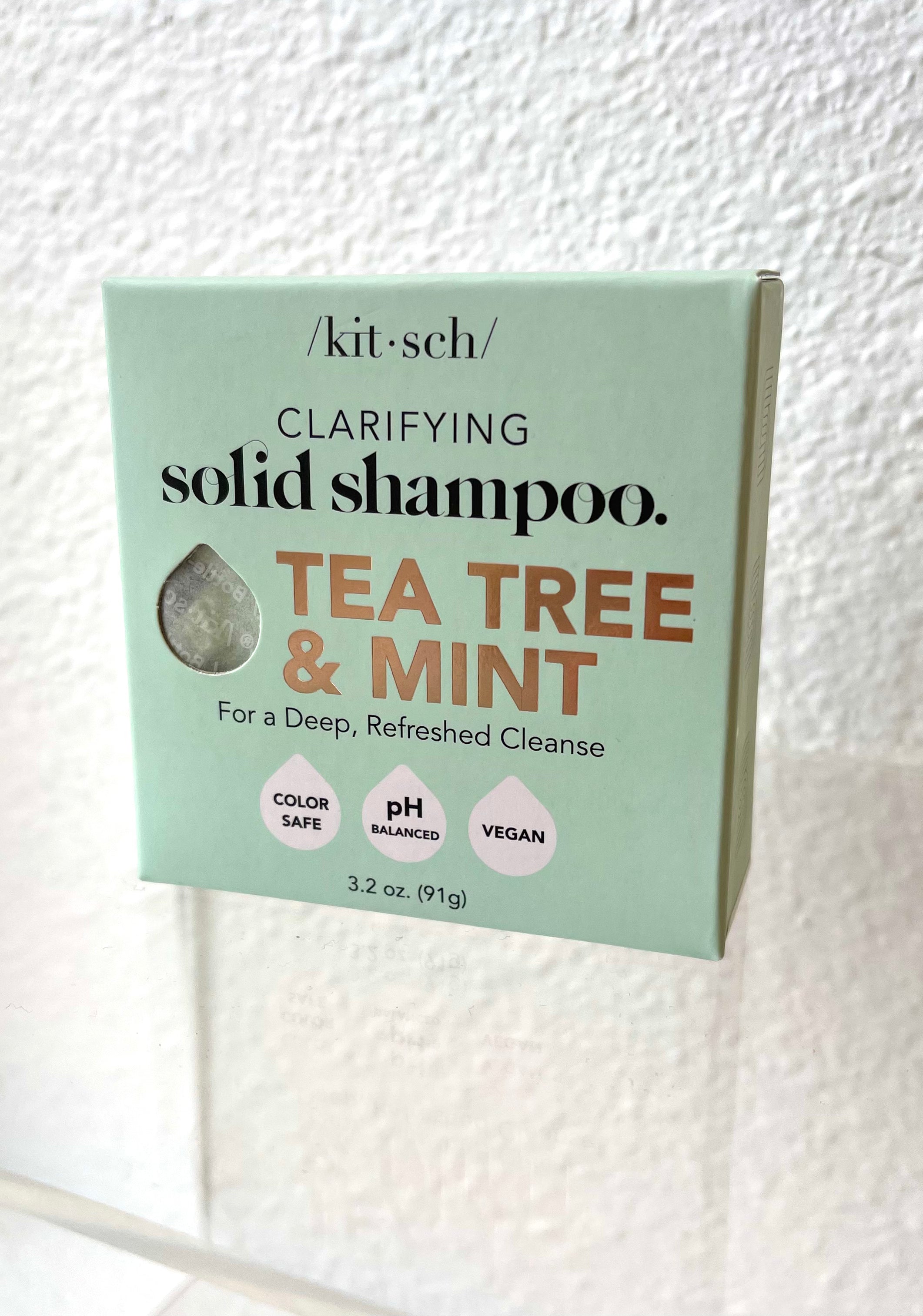 Kitsch Tea Tree + Mint Clarifying Shampoo Bar-Hair Accessories-kitsch-The Silo Boutique, Women's Fashion Boutique Located in Warren and Grand Forks North Dakota