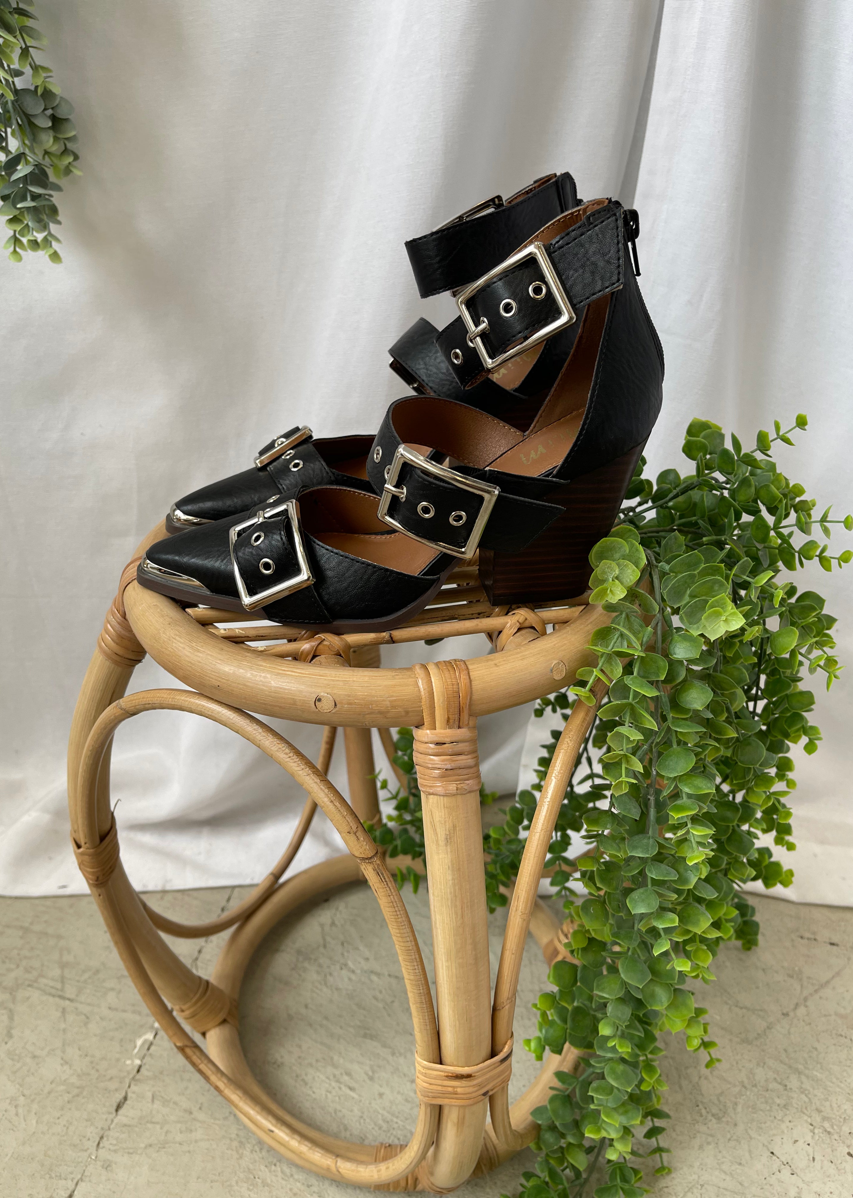 MiiM Hendrix Bootie-Black-Boots-miracle mile-The Silo Boutique, Women's Fashion Boutique Located in Warren and Grand Forks North Dakota